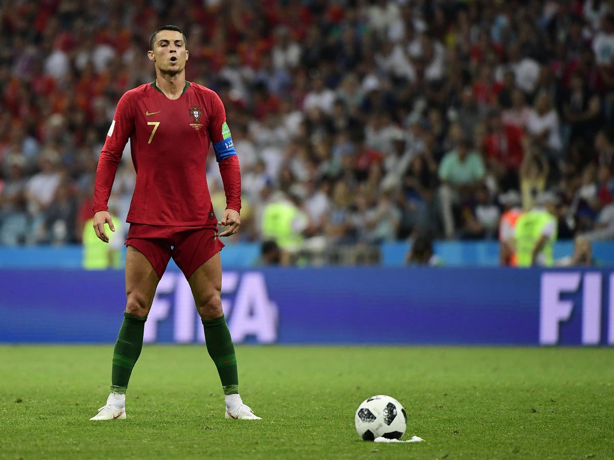 Cristiano Ronaldo Free Kick Wallpaper Hd