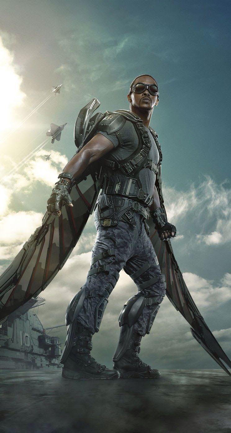 744x1392 Falcon In Captain America: The Winter Soldier iPhone 6 / 6 Plus