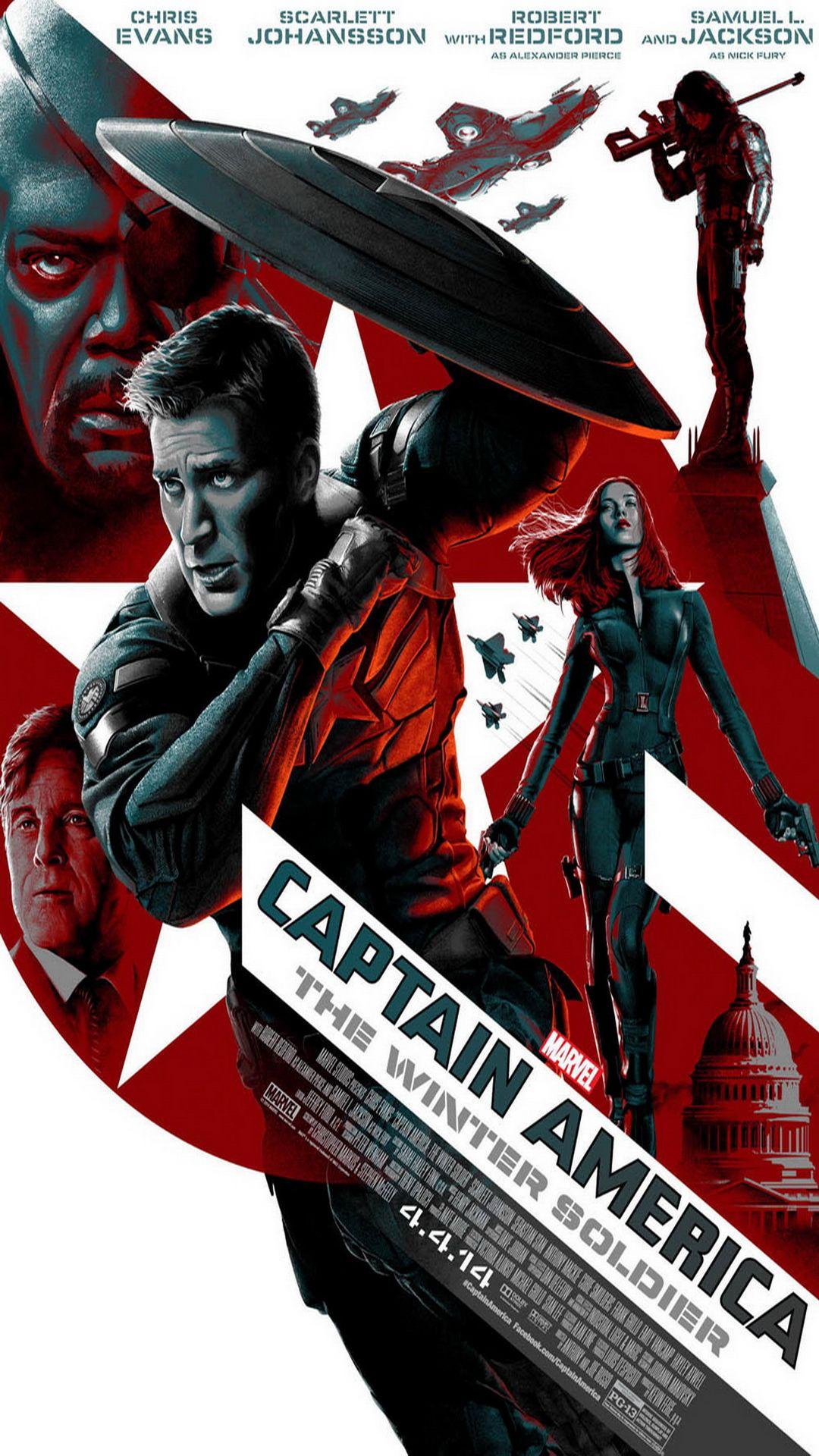 1080x1920 Winter Soldier Wallpaper iPhone