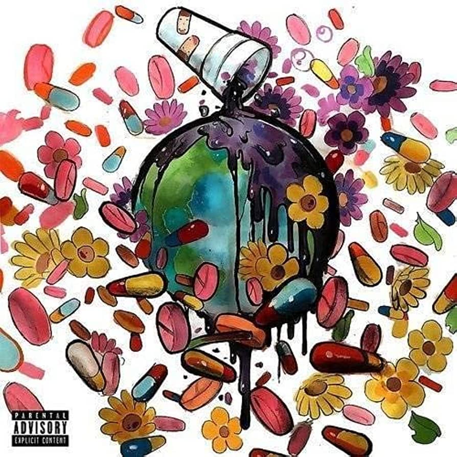 894x894 SS Creations Future & Juice Wrld Present. Wrld On Drugs Wall HD Poster. Wall Art Home & Bedroom Décor Posters. Unframed Frameable 12 X 14 Inch Poster