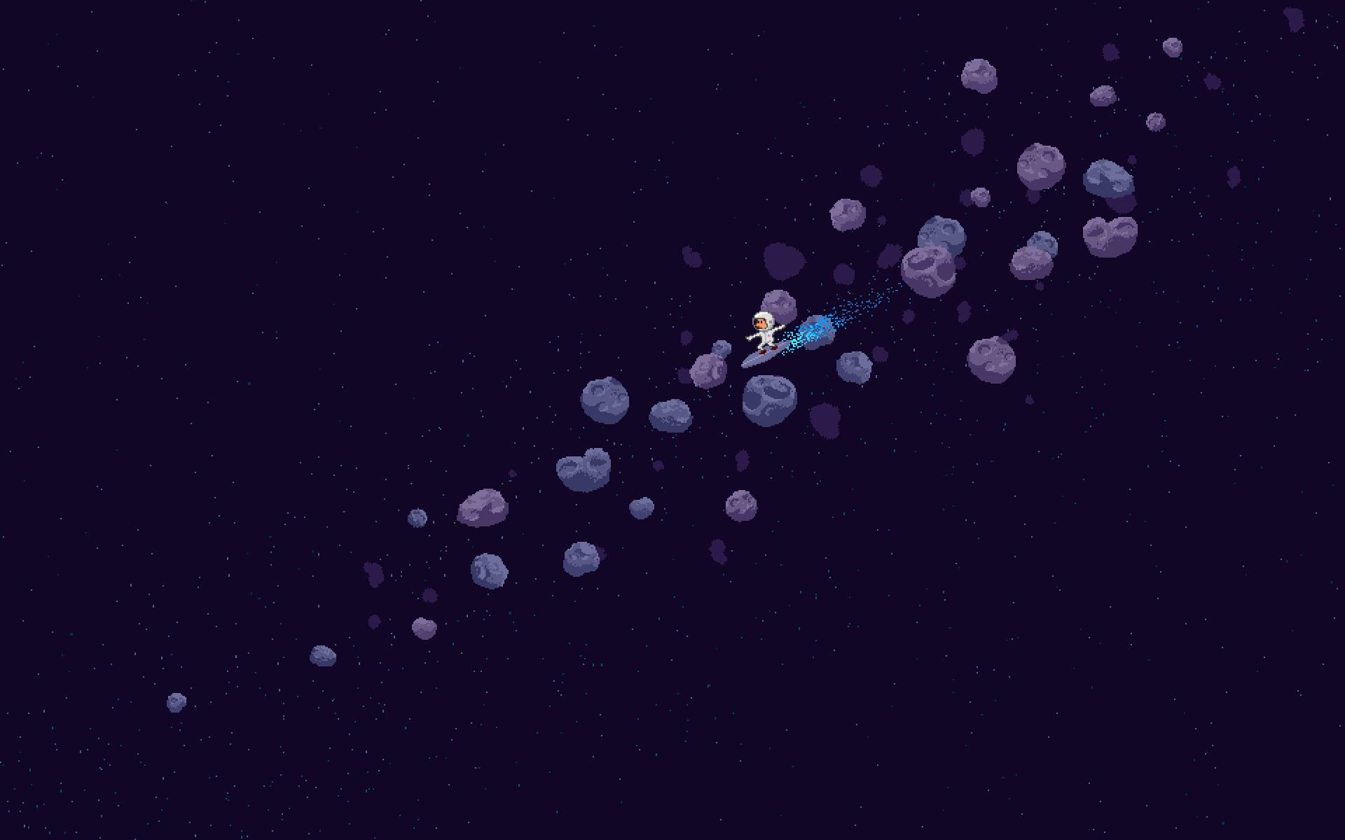 1920x1200 Asteroids Wallpaper, Digital Art, Space, Universe