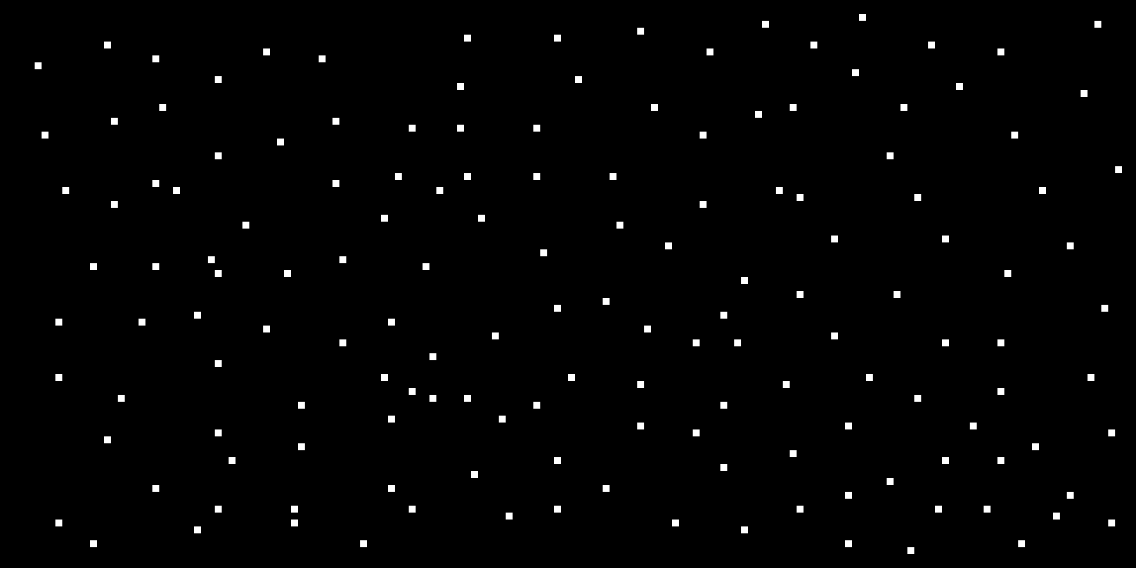 1640x820 SPACE BACKGROUND Pixel Art