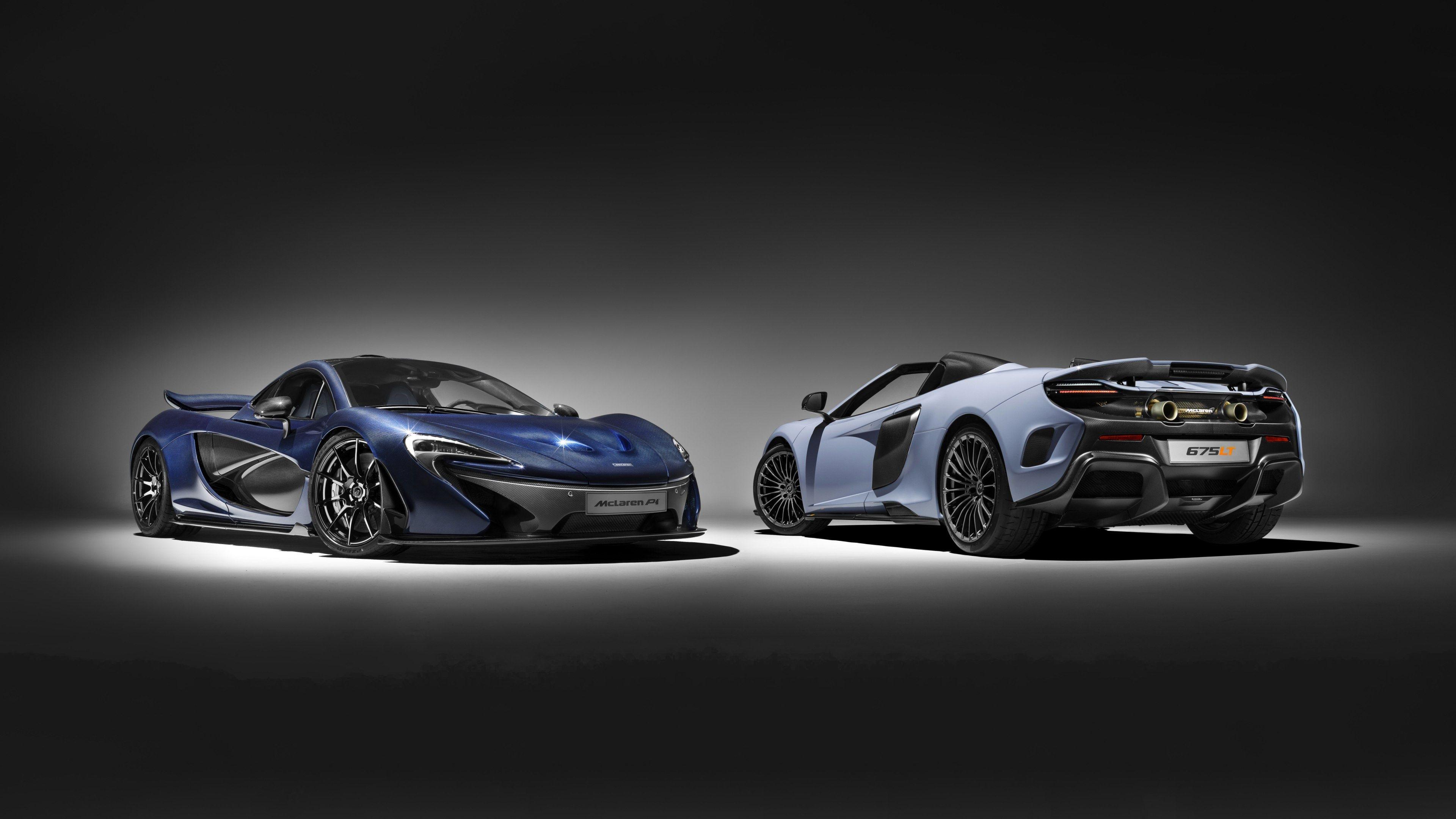 3840x2160 Mclaren Carbon Fibre P1 675lt Spider Wallpaper