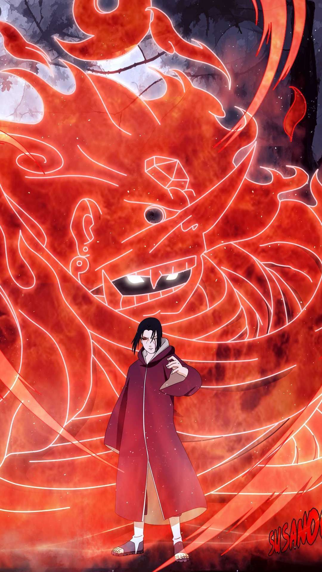 1080x1920 Itachi Uchiha Wallpaper for iPhone and Android