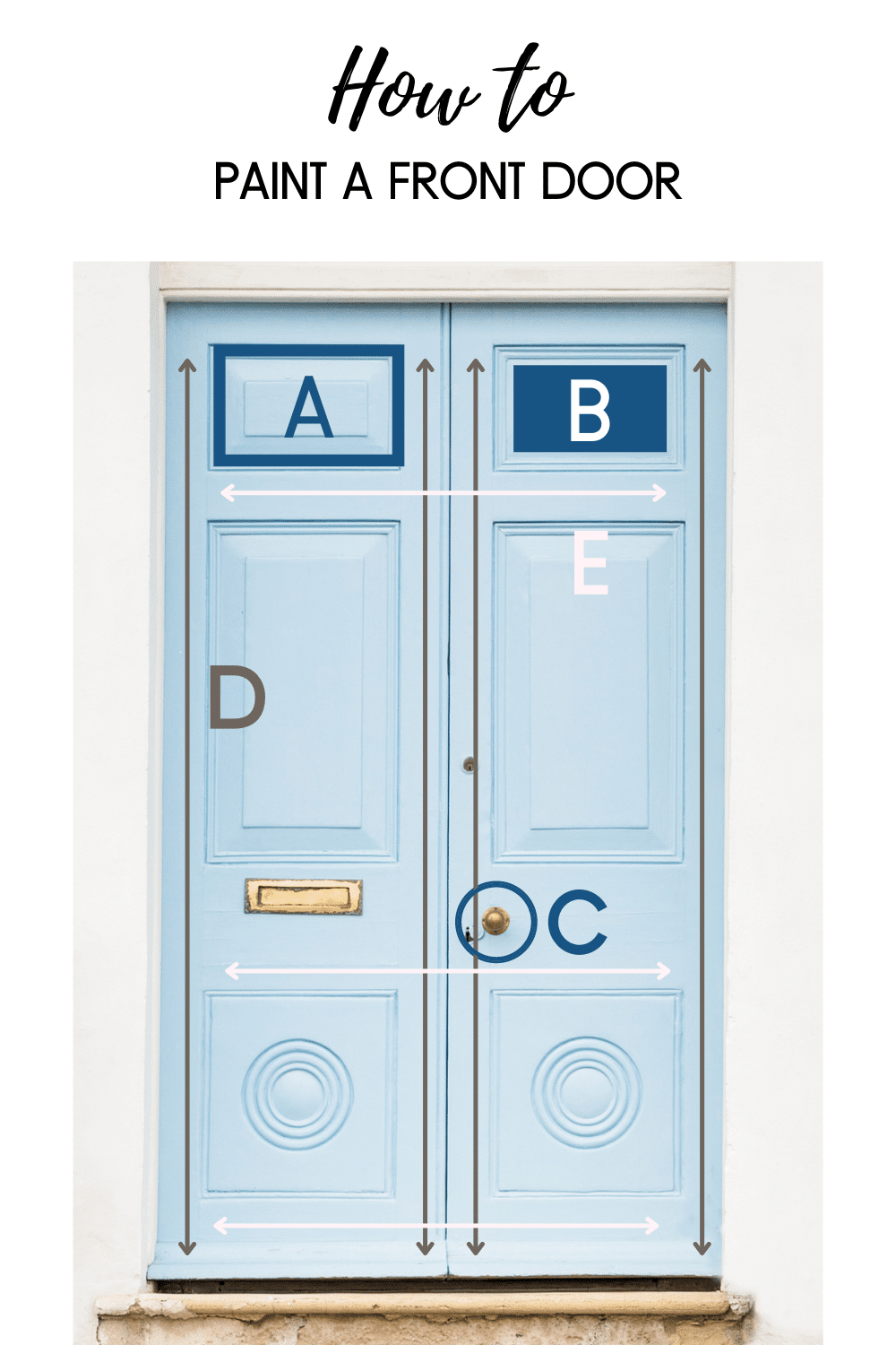 1000x1500 How to Paint a Front Door Like A Pro (Sherwin Williams Riverway)