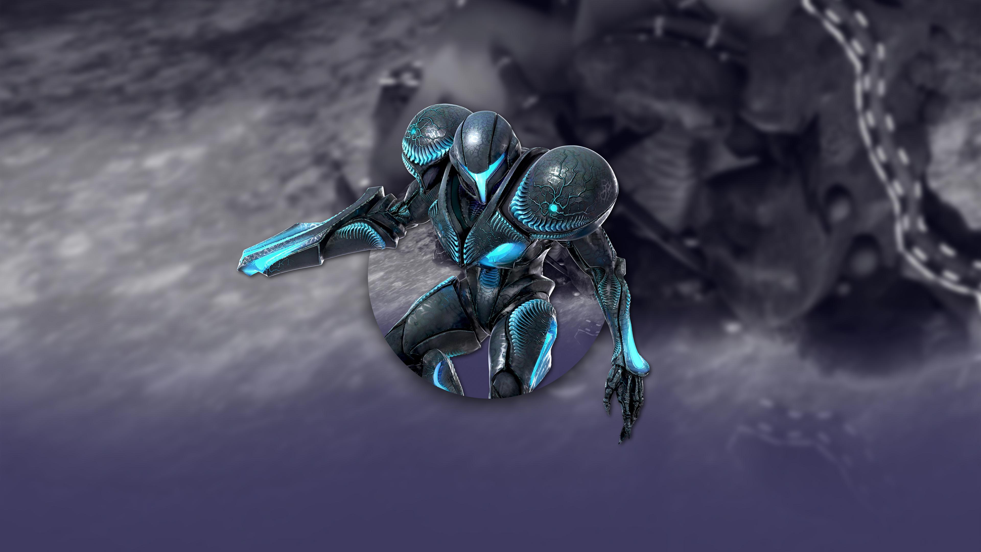 3840x2160 Super Smash Bros Ultimate Dark Samus UHD 4K Wallpaper