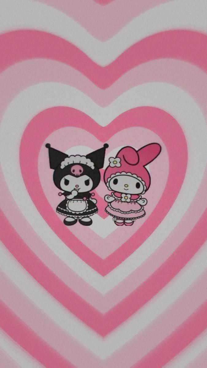 675x1200 Kuromi Wallpaper
