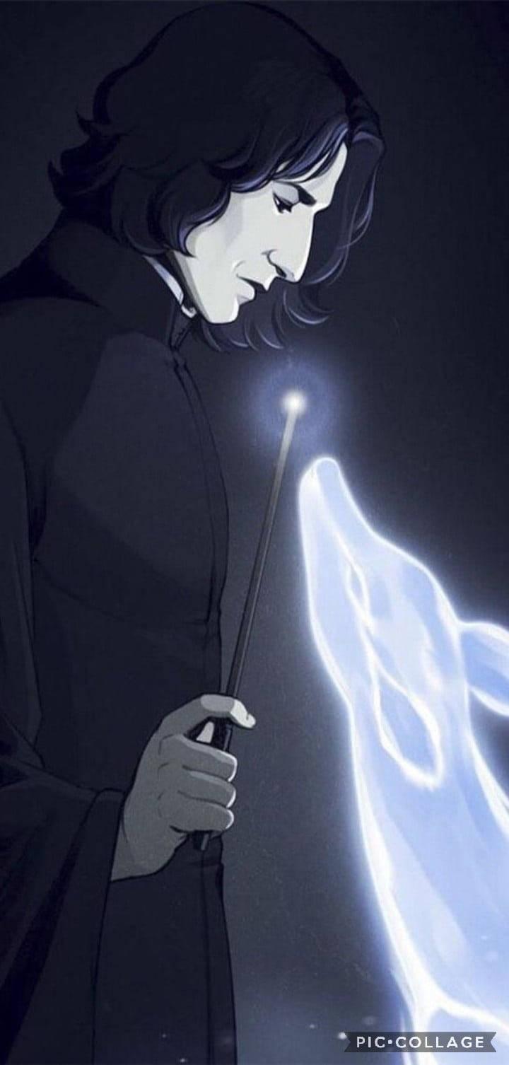 720x1506 Download Severus Snape Doe Cartoon Wallpaper