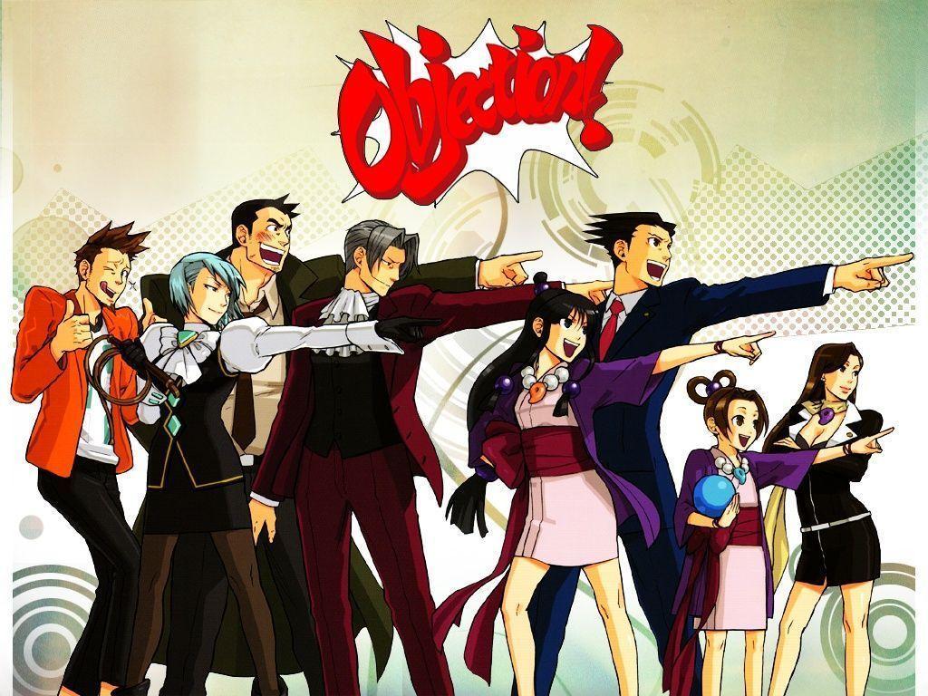 1024x768 Ace Attorney Wallpaper