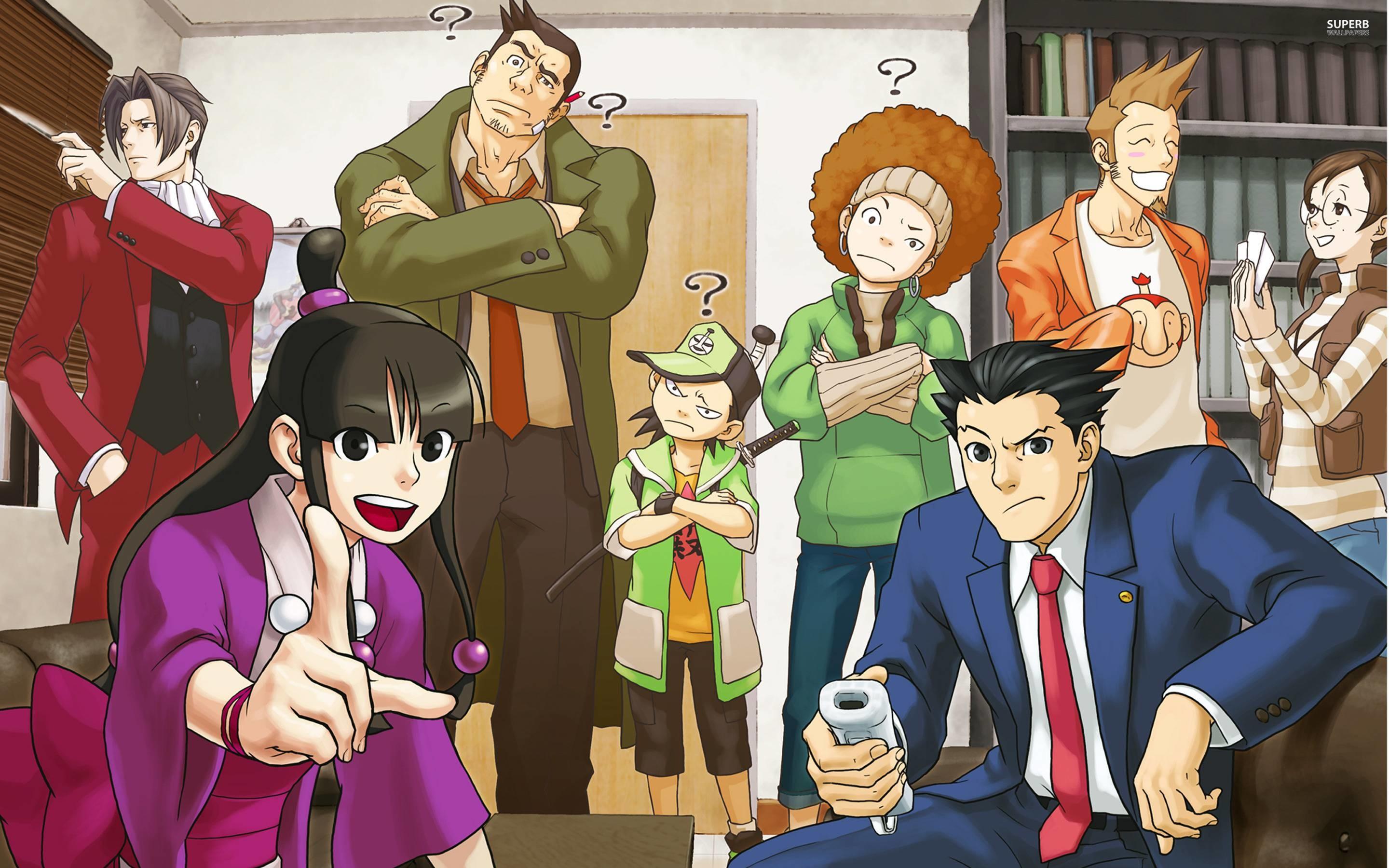 2880x1800 Phoenix Wright: Ace Attorney Trilogy Wallpaper