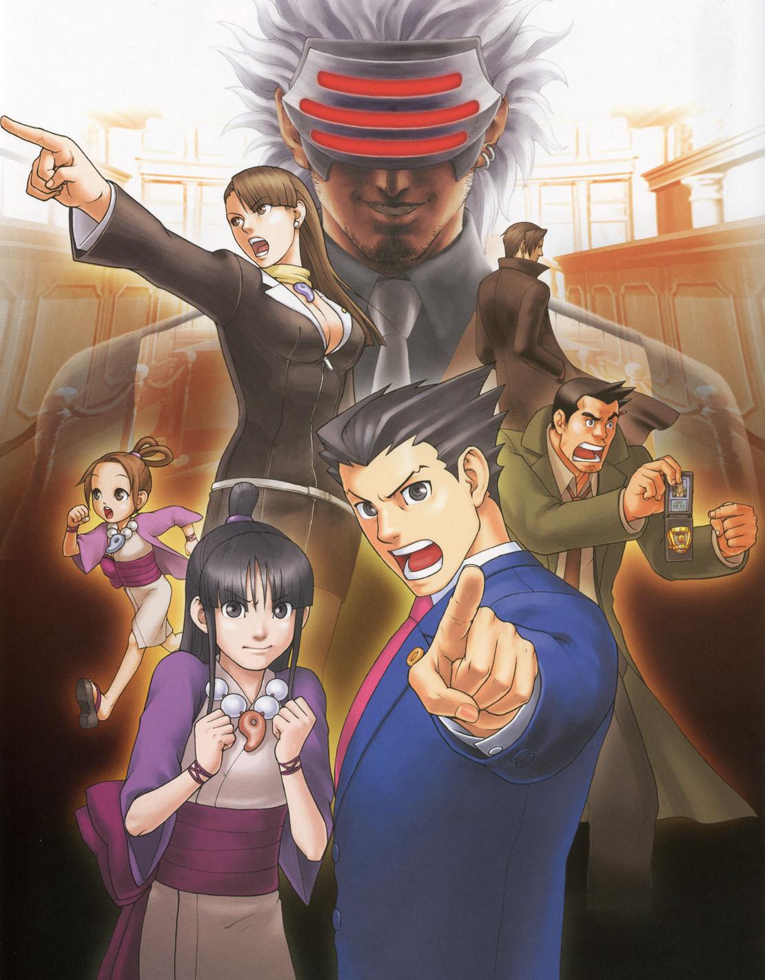 1110x1422 Phoenix Wright: Ace Attorney and Tribulations (Video Game 2004)