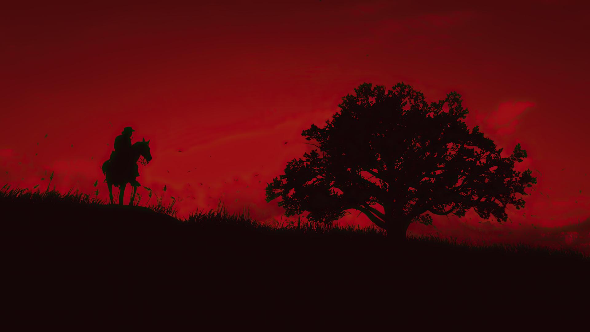 1920x1080 Red Dead Redemption 2 Minimal Gaming Wallpaper, HD Games 4K Wallpaper, Image, Photo and Background