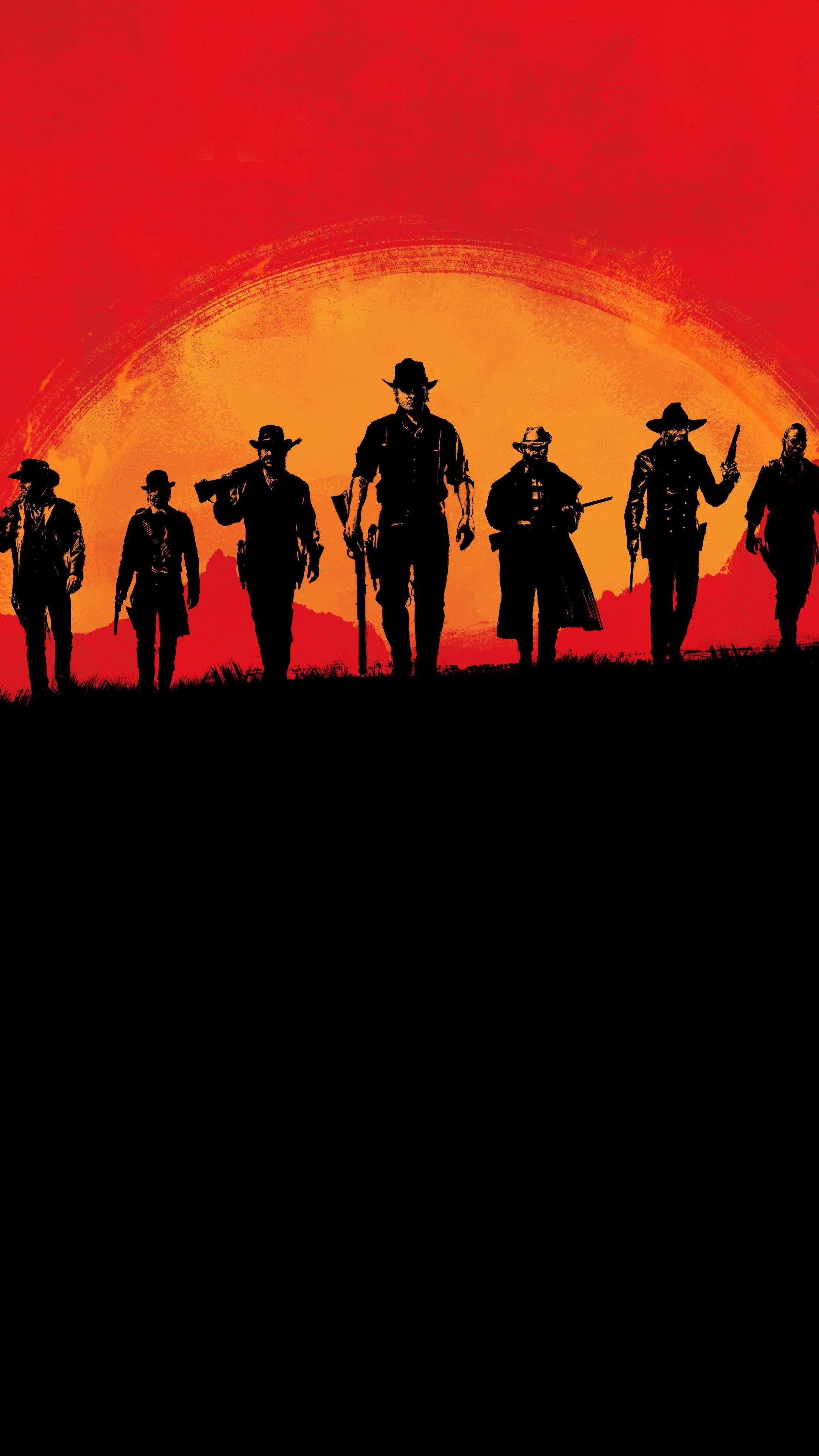 2218x3943 Red Dead Wallpaper