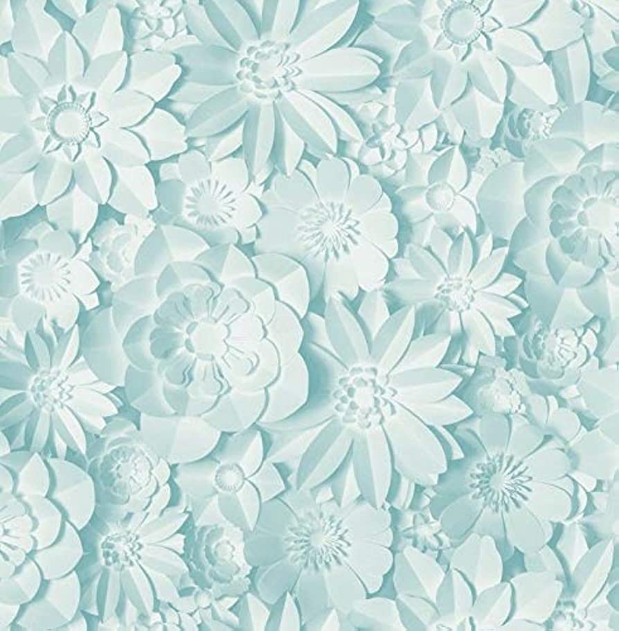 894x910 Fine Décor FD42598 Dimensions Floral Teal