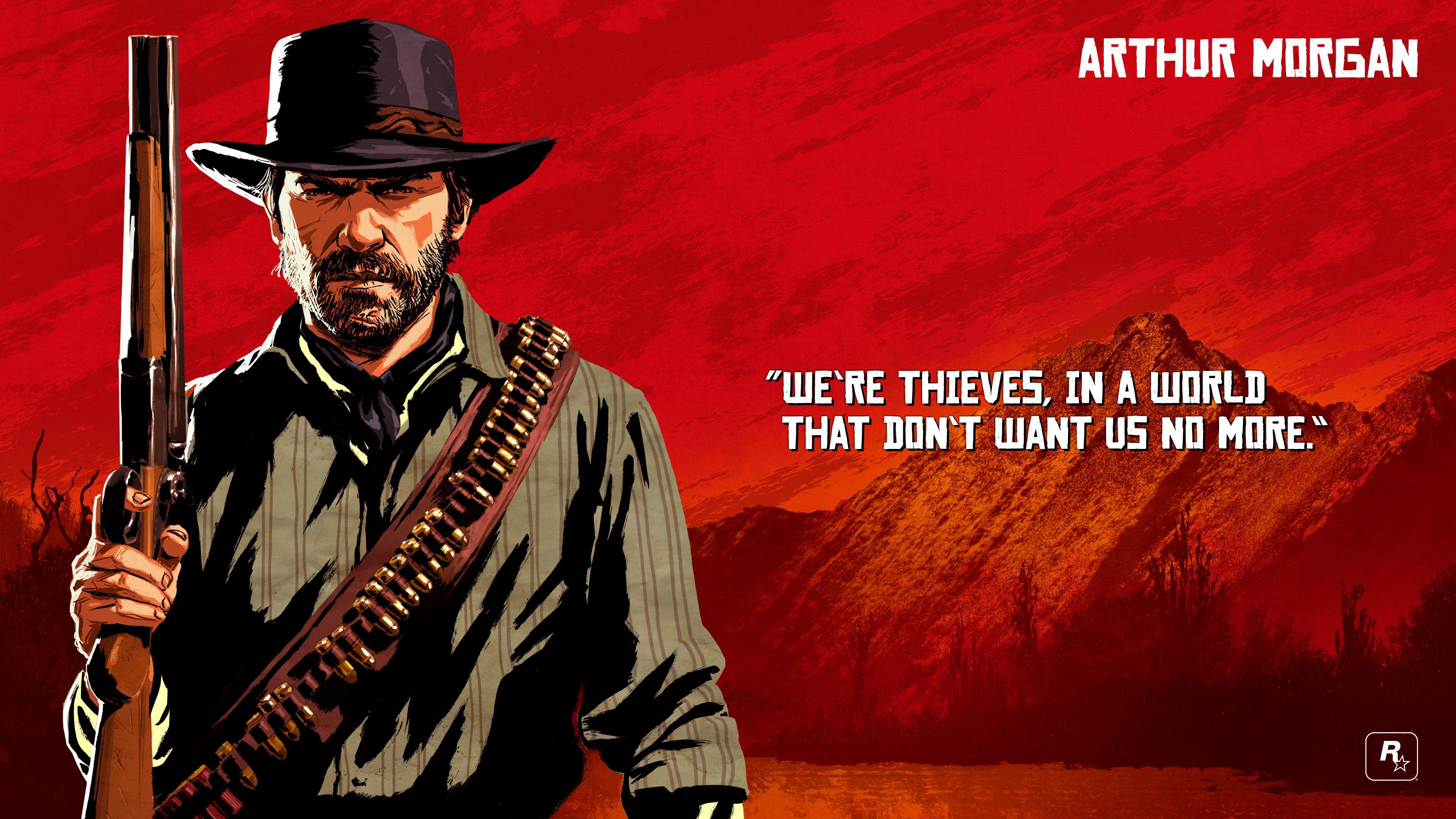 3840x2160 Red Dead Online Desktop Wallpaper