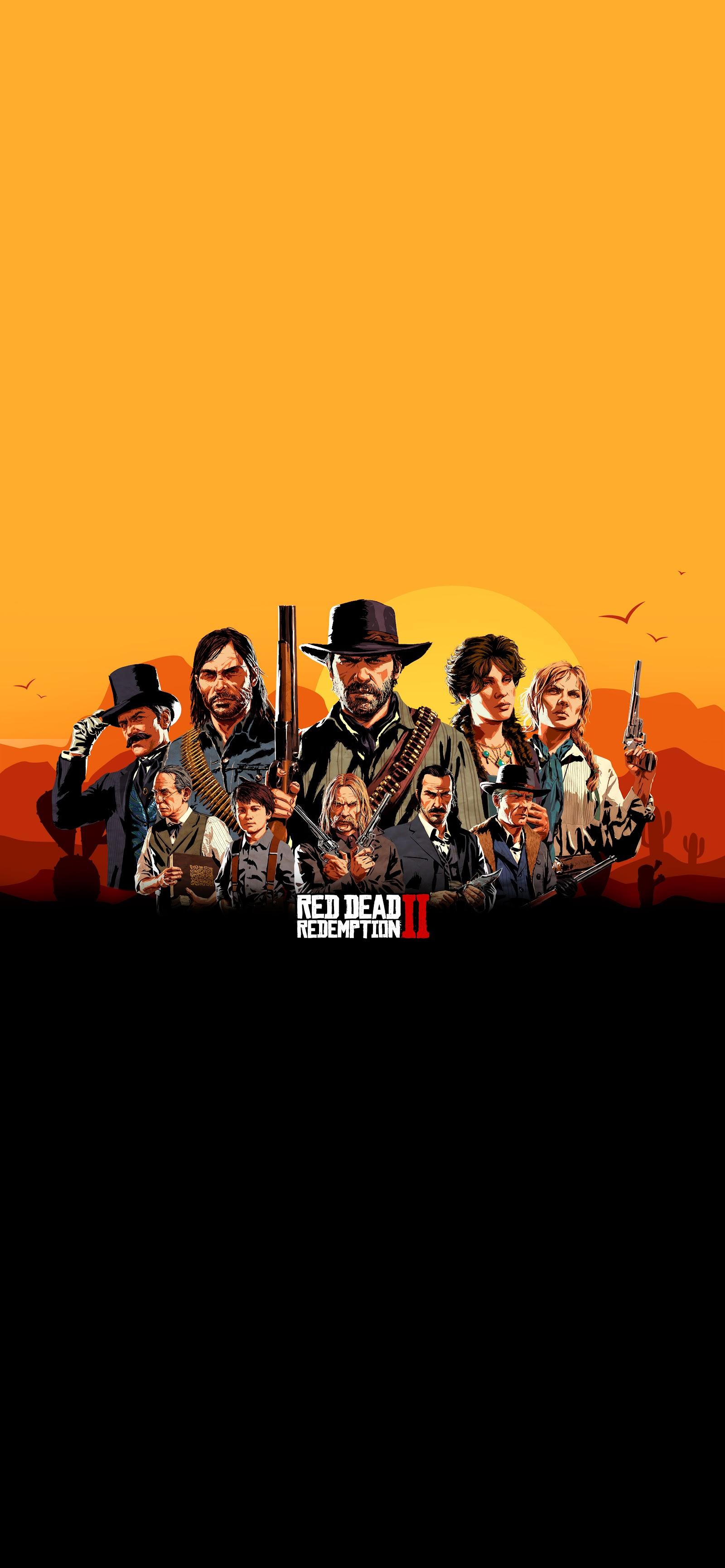 1600x3463 RED DEAD REDEMPTION 2 IPHONE WALLPAPER