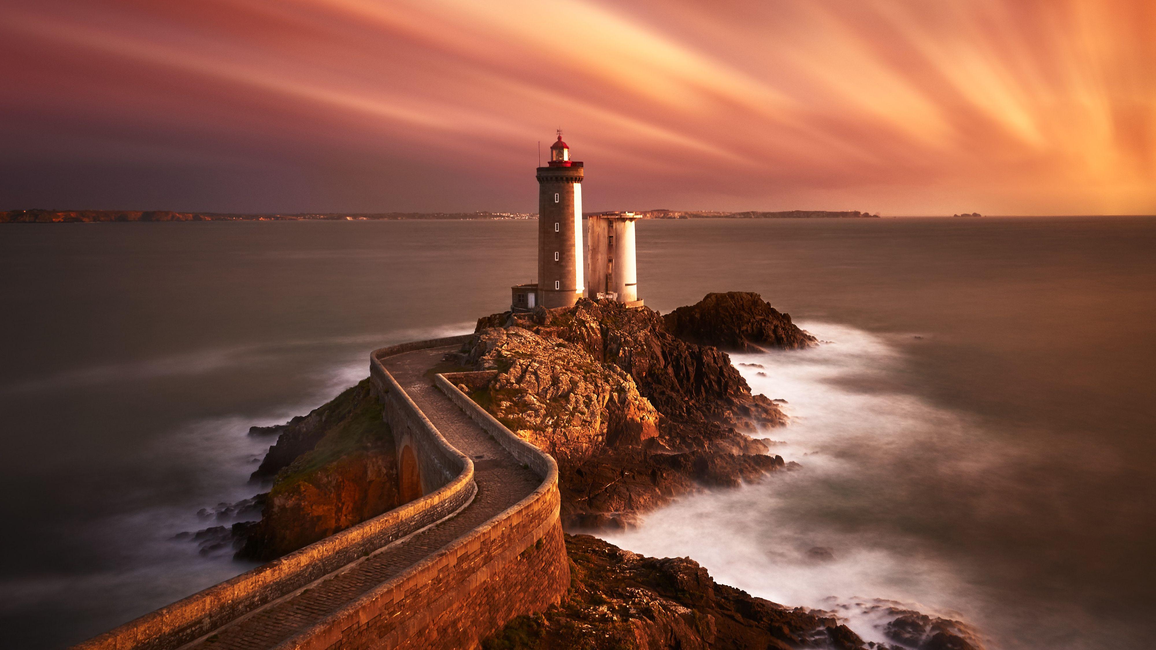 4000x2250 Light House 4k Wallpaper