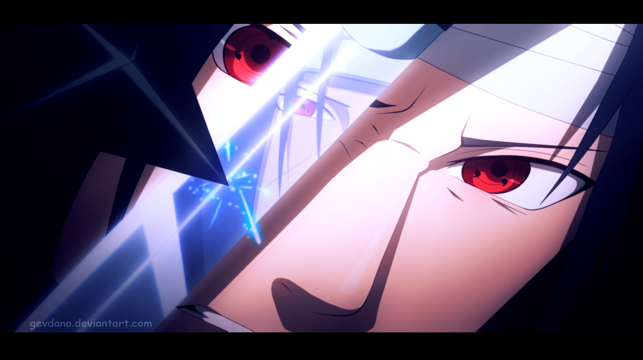 2048x1146 Sasuke Uchiha / Itachi Uchiha