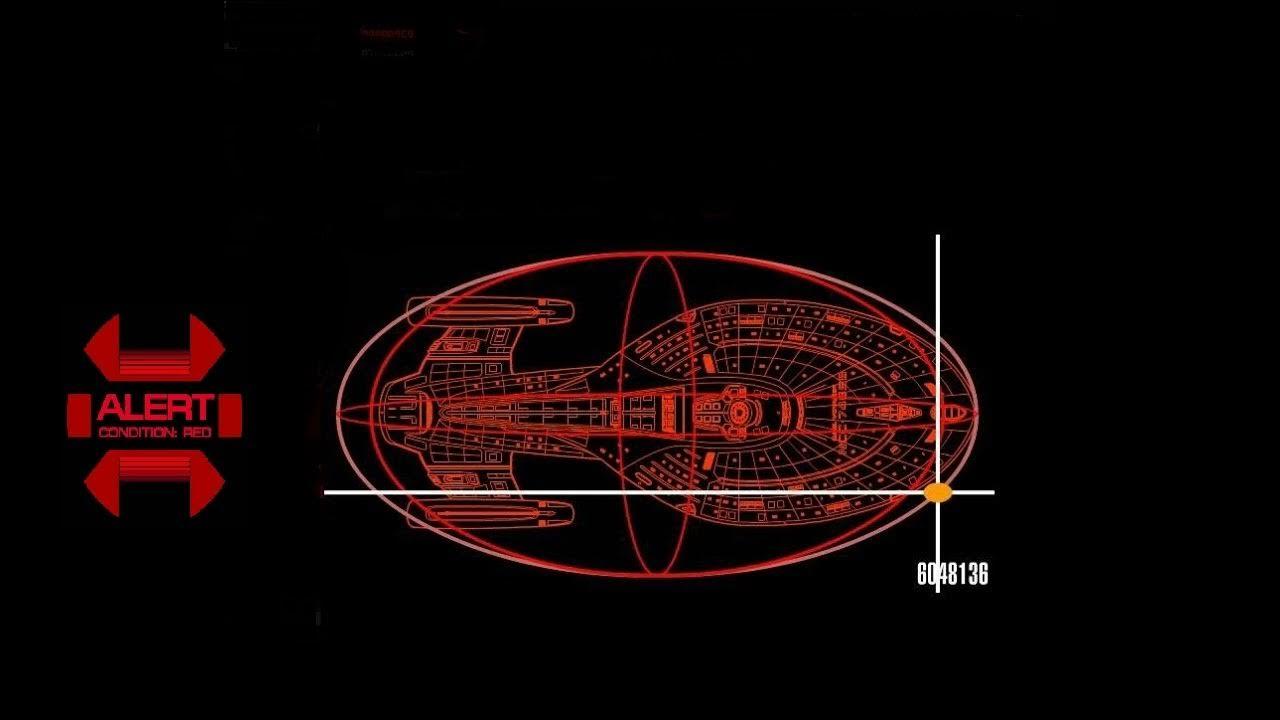 1280x720 Star Trek Voyager Red Alert Klaxon