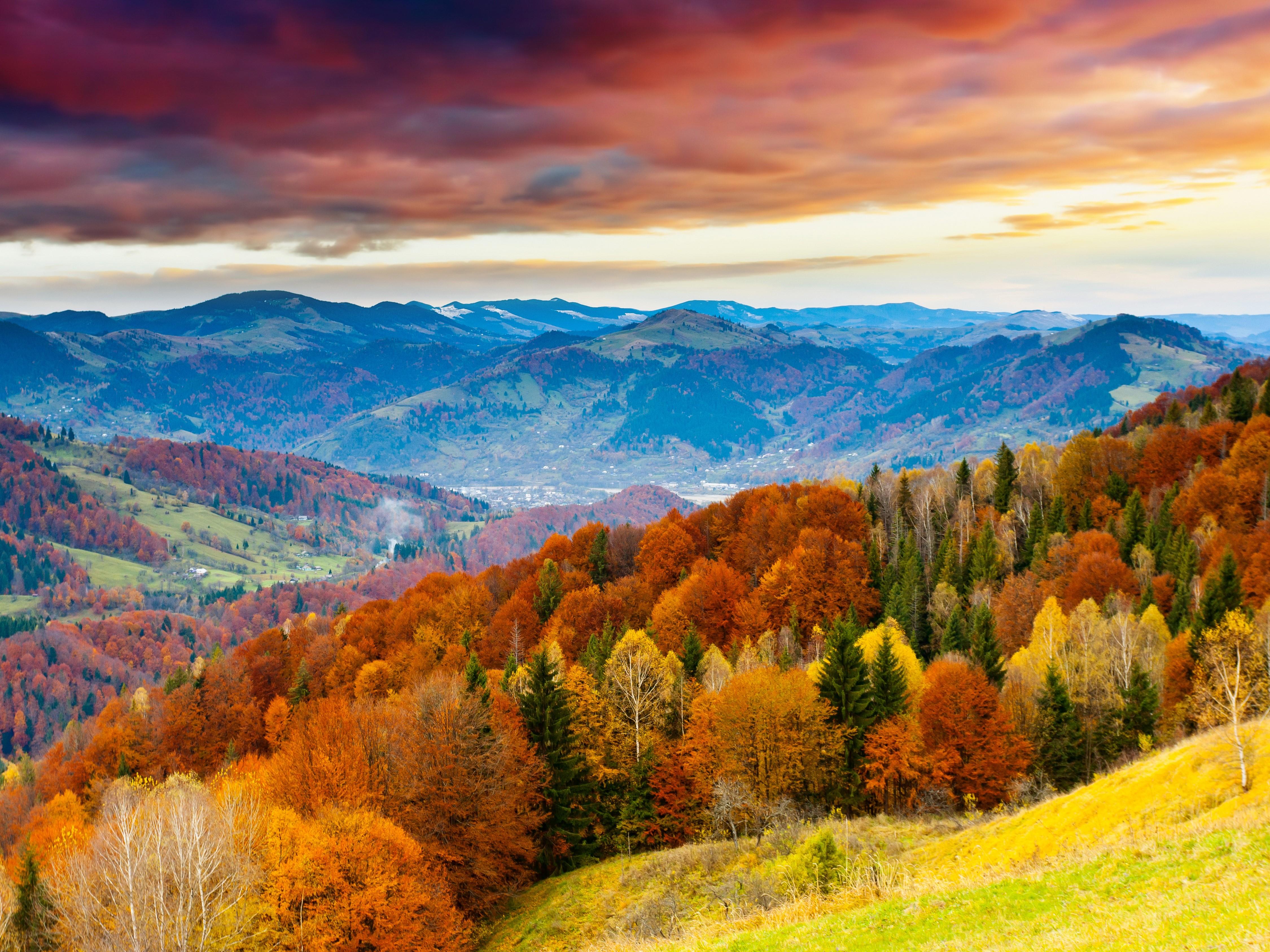 Autumn Mountains Wallpapers - Top Free Autumn Mountains Backgrounds ...