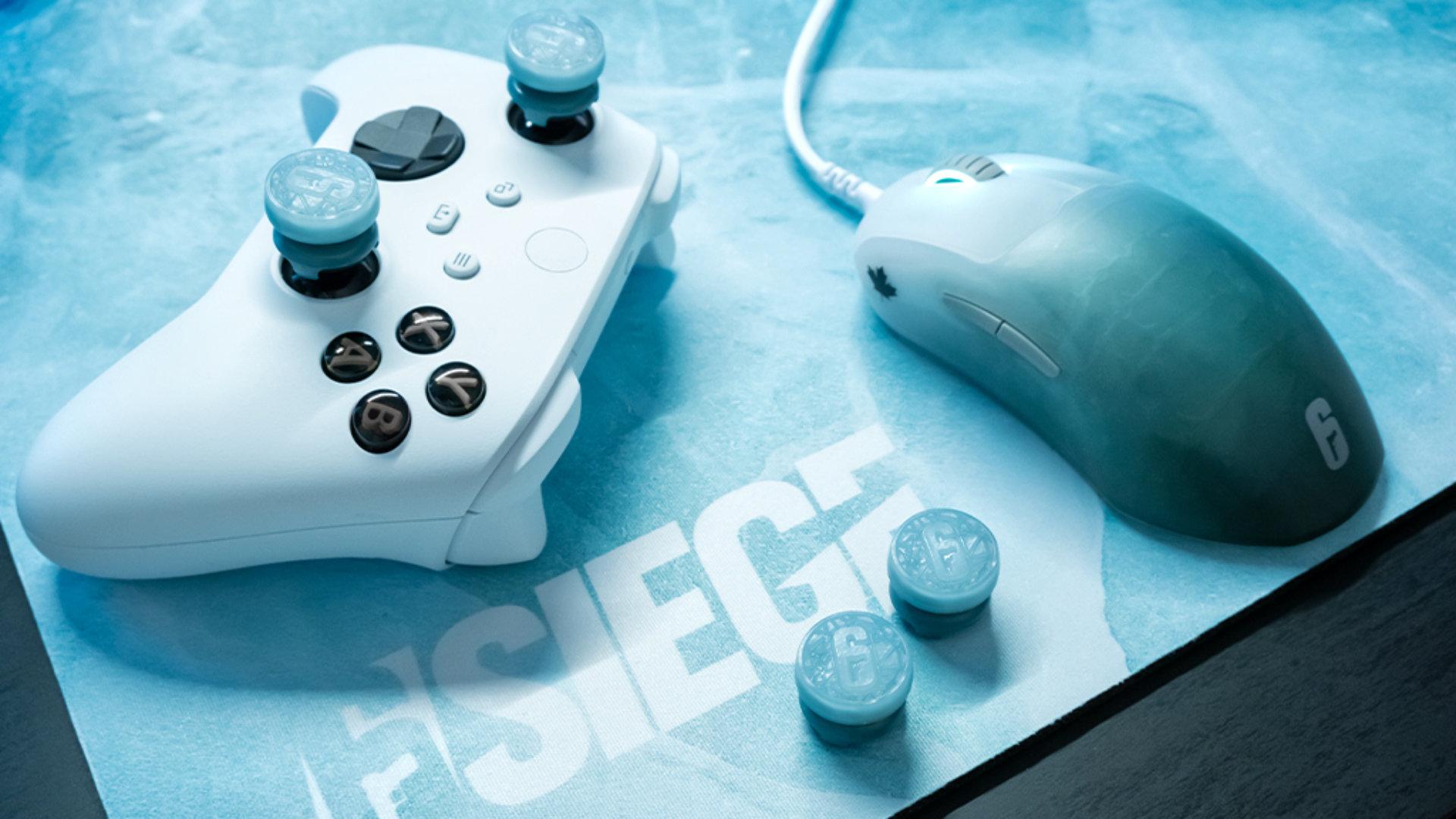 1920x1080 SteelSeries Releases A Rainbow Six Siege Black Ice Themed Gaming Mouse