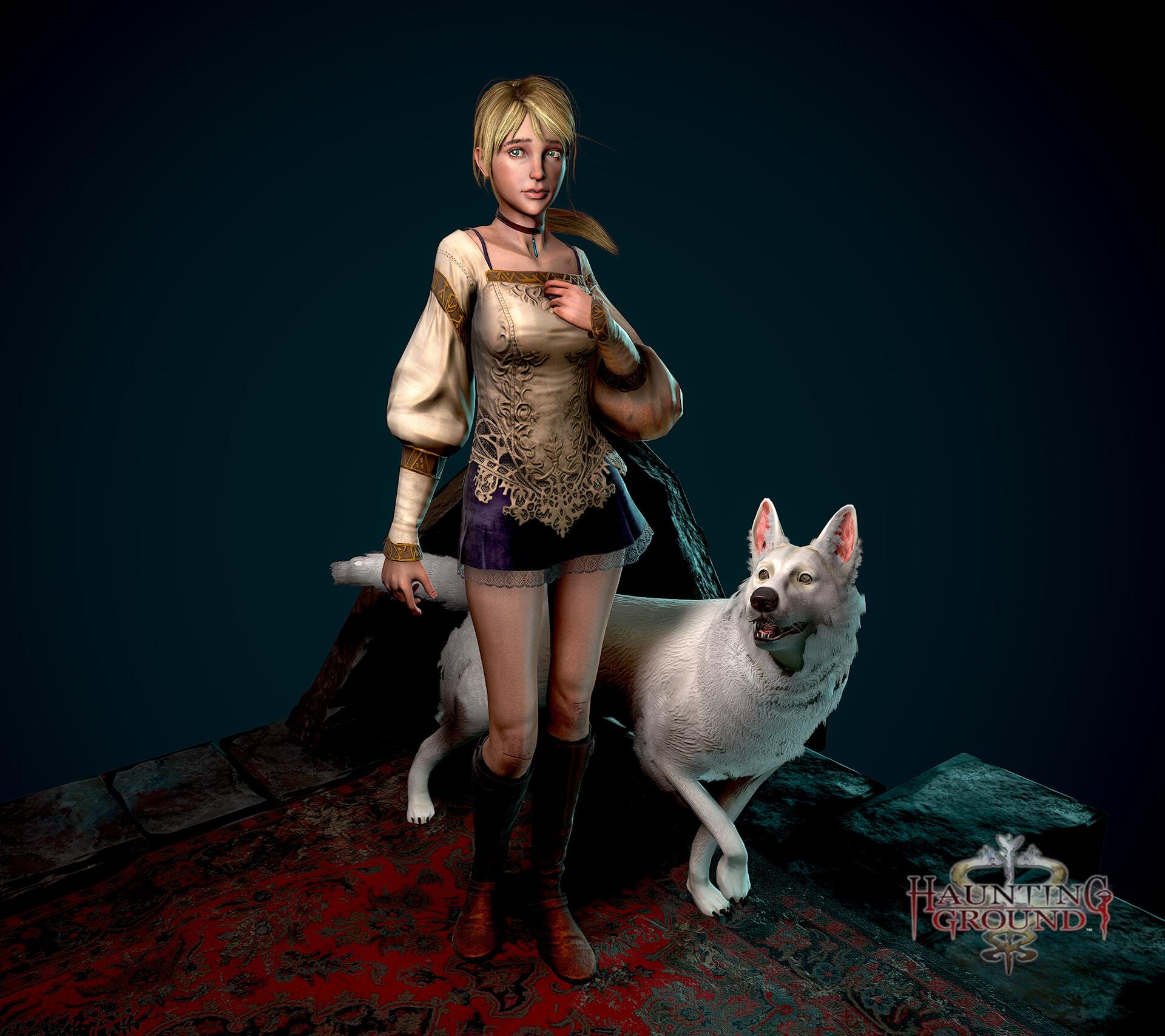 1920x1707 Fiona Haunting Grounds (Retrogasm challenge 2019)