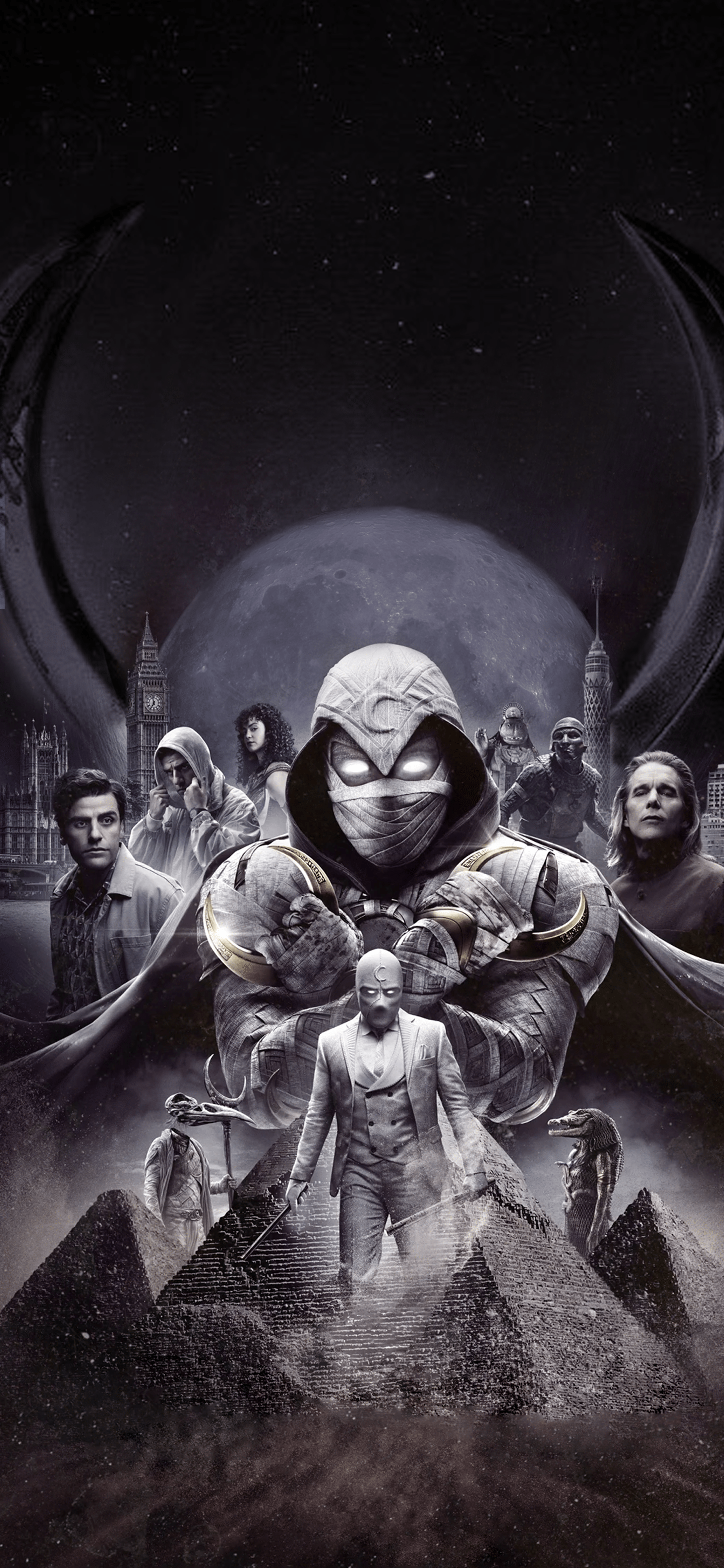 2160x4677 Took the final poster for Moon Knight and converted it into a mobile wallpaper. Have uploaded 3 resolutions. [2160 x 3840] [2160 x 4677] [1170 x 2532]