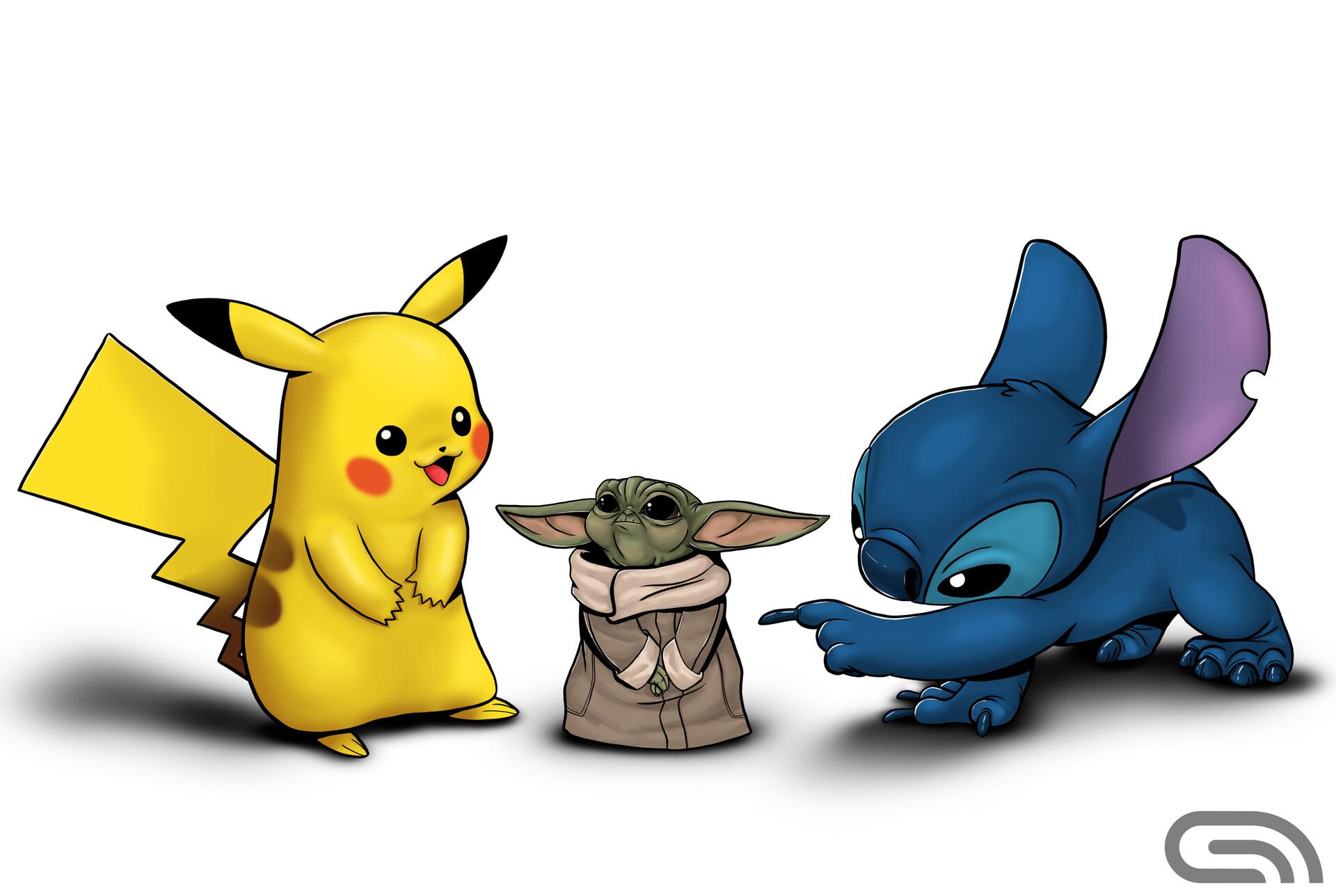 Pikachu and Stitch Wallpapers - Top Free Pikachu and Stitch Backgrounds ...