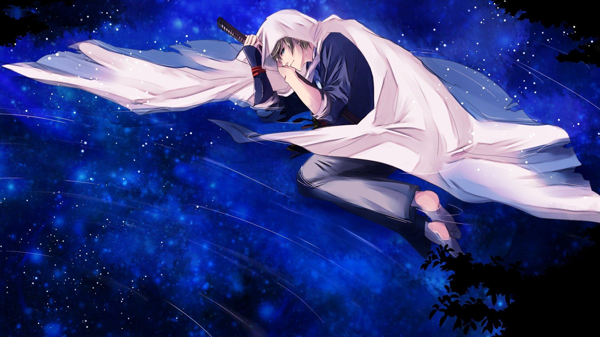 1920x1080 Free download touken sword blue anime boy wallpaper background [1920x1080] for your Desktop, Mobile & Tablet. Explore Blue Sword Wallpaper. Master Sword Wallpaper, Skyward Sword Wallpaper, Heavenly Sword Wallpaper HD