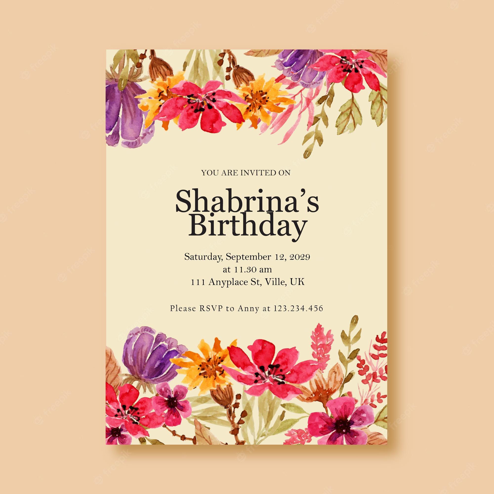 Birthday invitation card wallpapers top free birthday invitation card