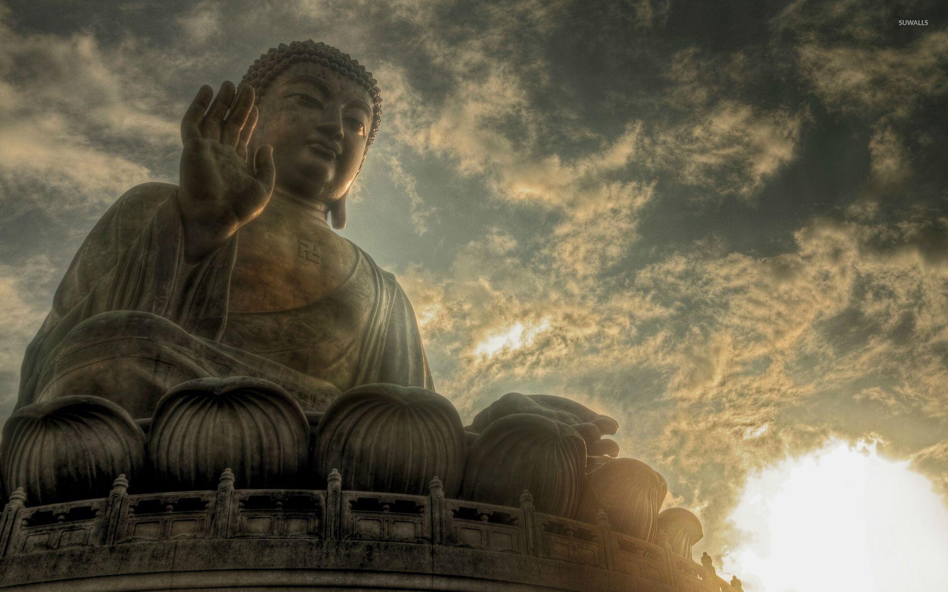 1920x1200 Tian Tan Buddha in Hong Kong wallpaper wallpaper