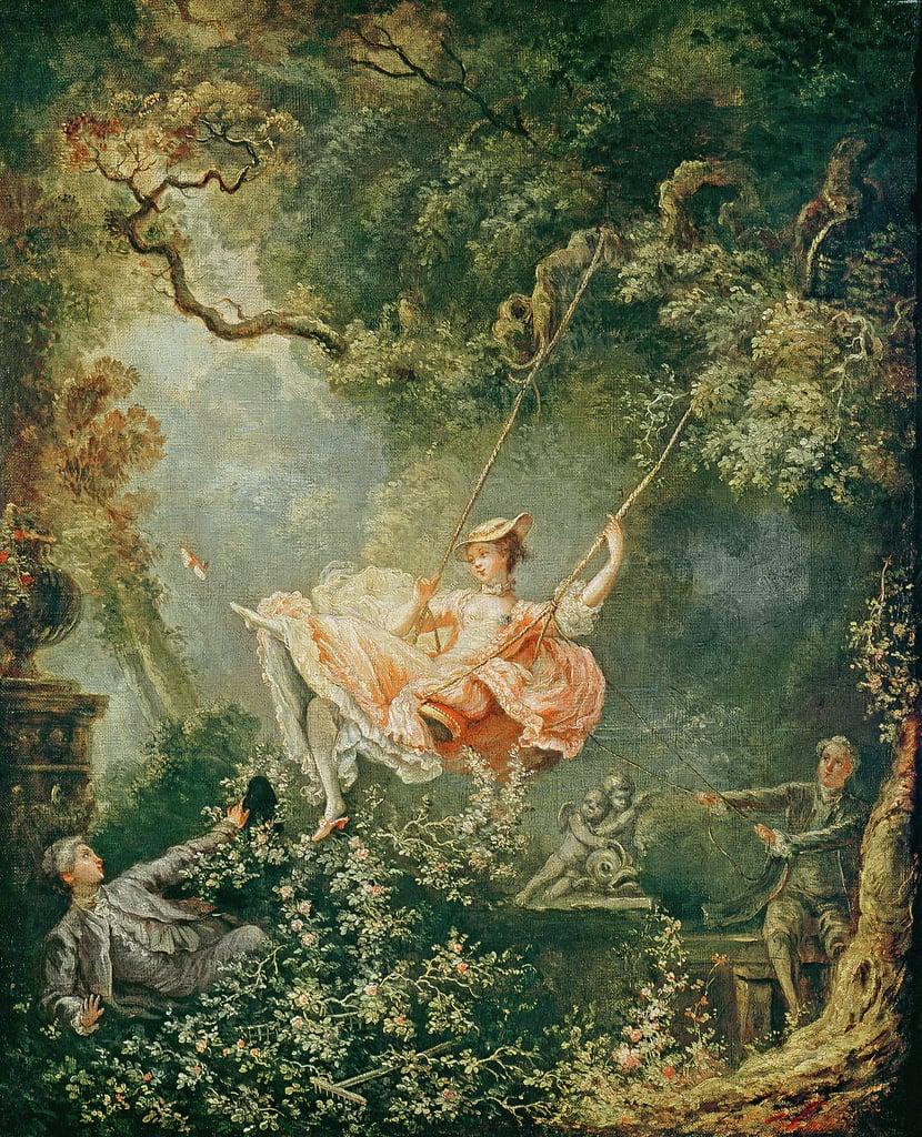 830x1024 The Swing by Jean Honore Fragonard: Buy fine art print