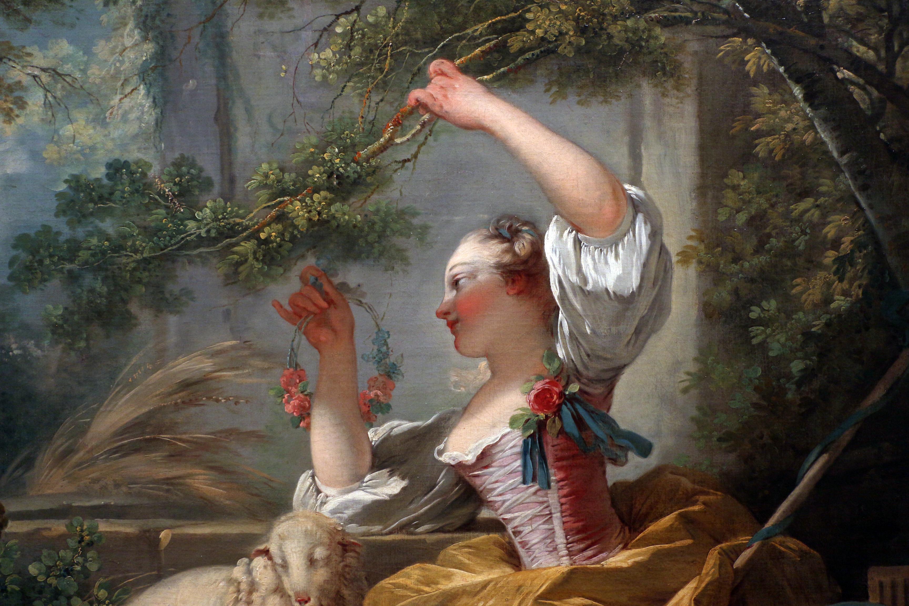 3456x2304 Jean Honoré Fragonard, La Pastorella, 1750 52 Ca
