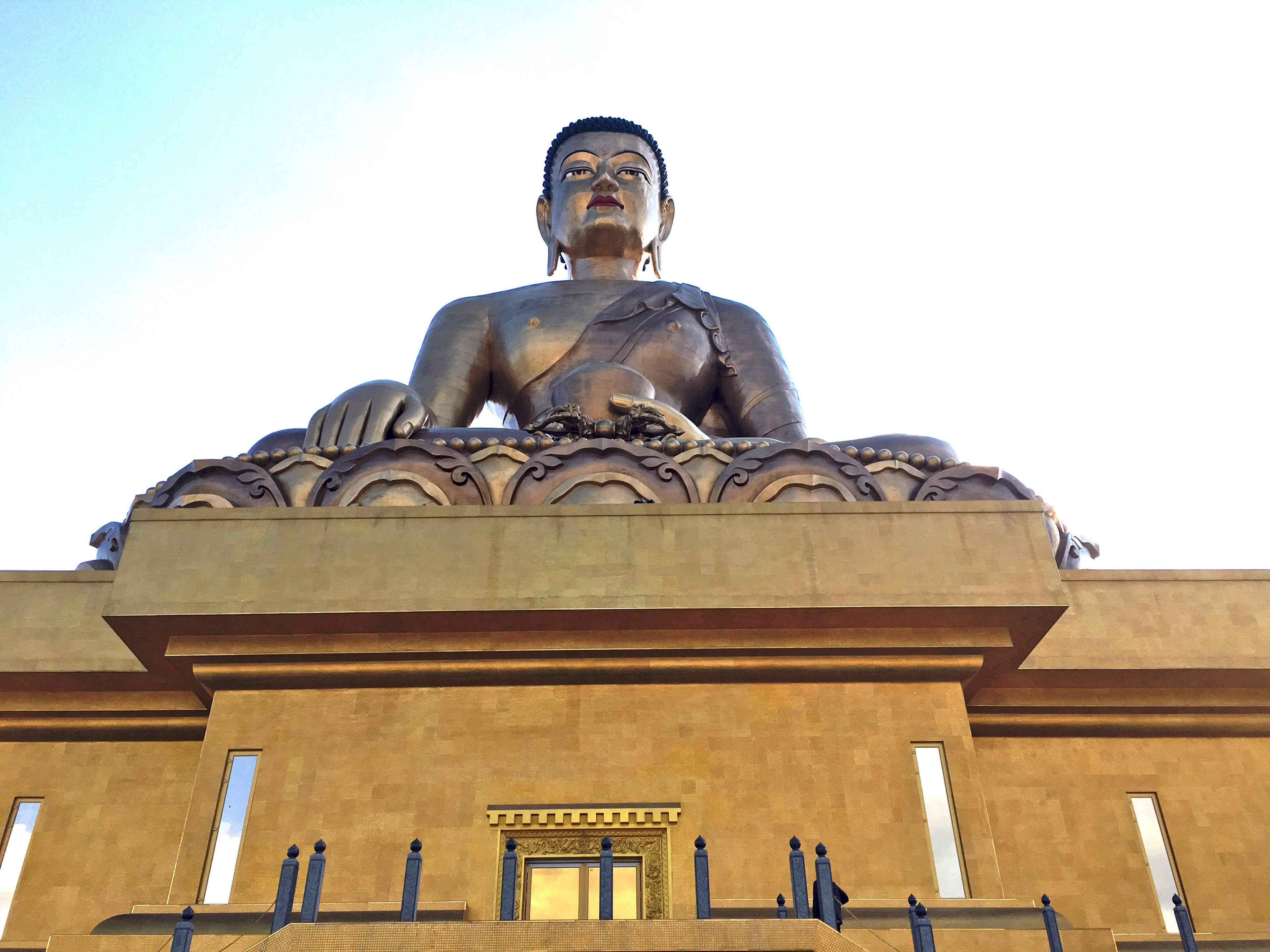 3840x2880 bhutan, big buddha, thimphu 4k wallpaper and background