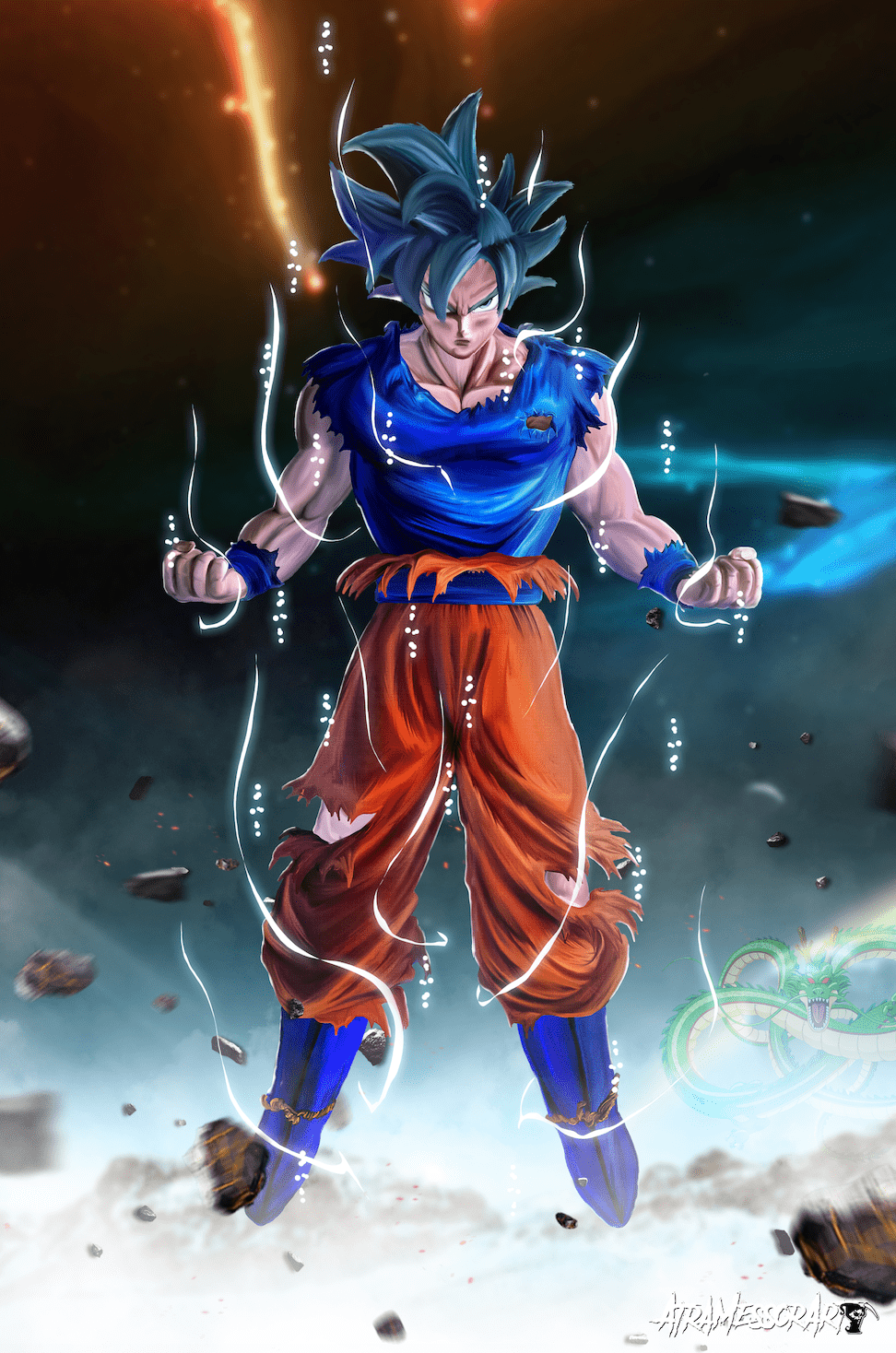 Goku True Ultra Instinct Wallpapers - Top Free Goku True Ultra Instinct ...