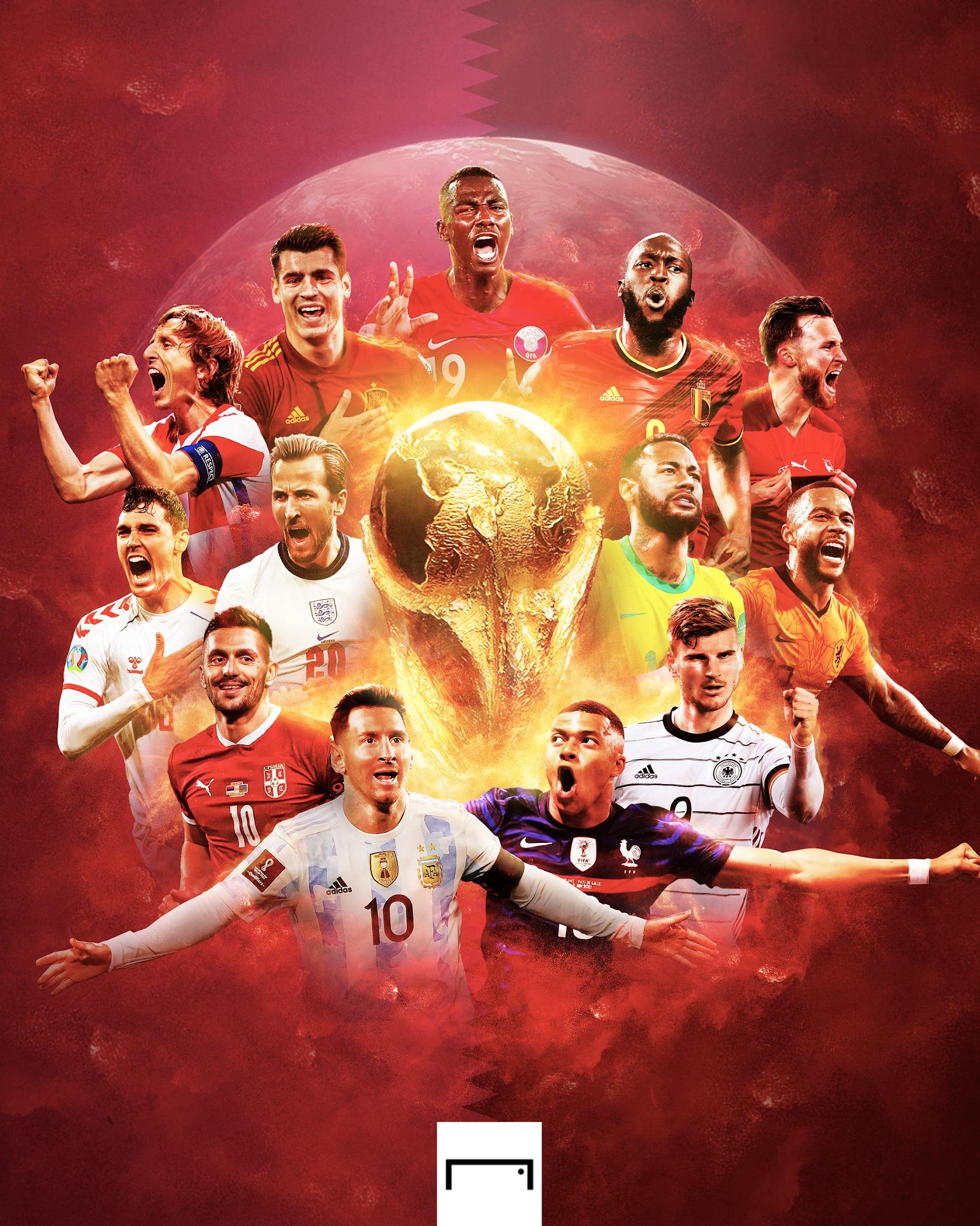 Similar World Cup 2022 Backdrop 7x5ft Super Football Star Background Qatar World Cup 2022 Album Poster for Wall Decorations Vinyl Soccer Football Birthday