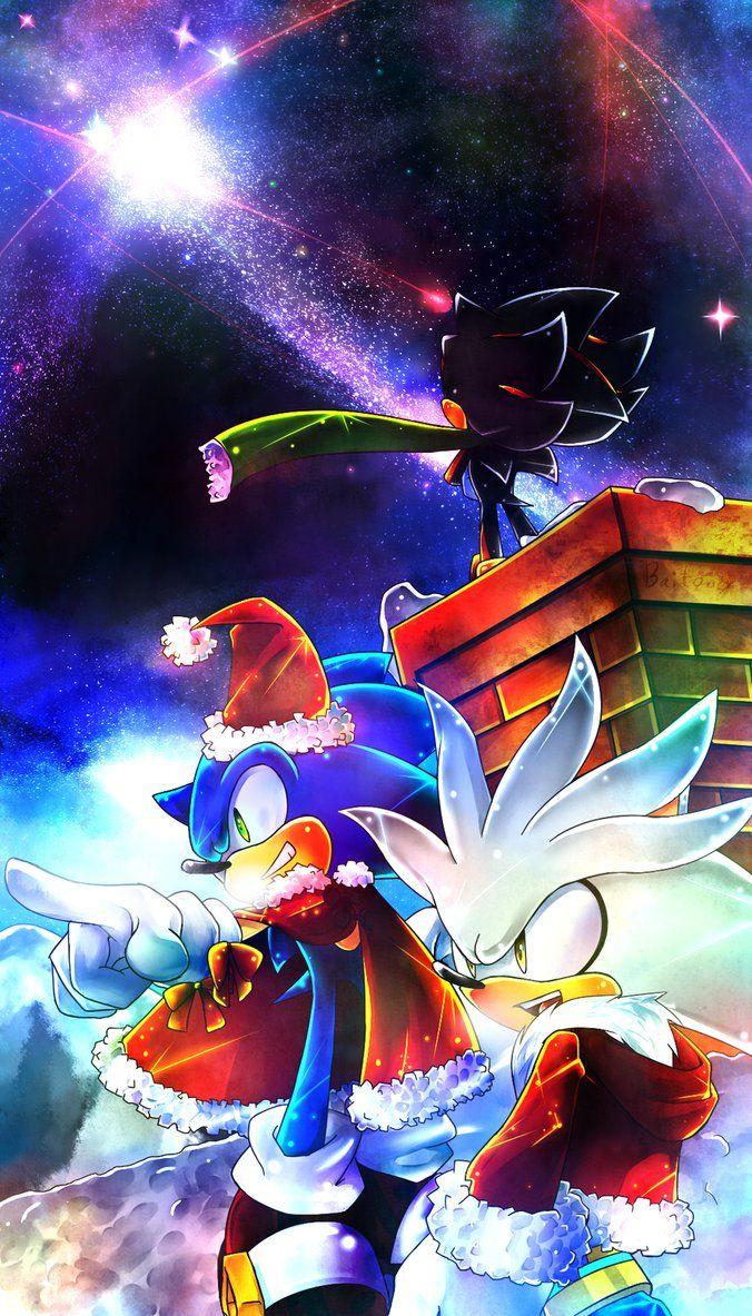 Silver, Sonic, Shadow wallpaper by FantasticFroakie03