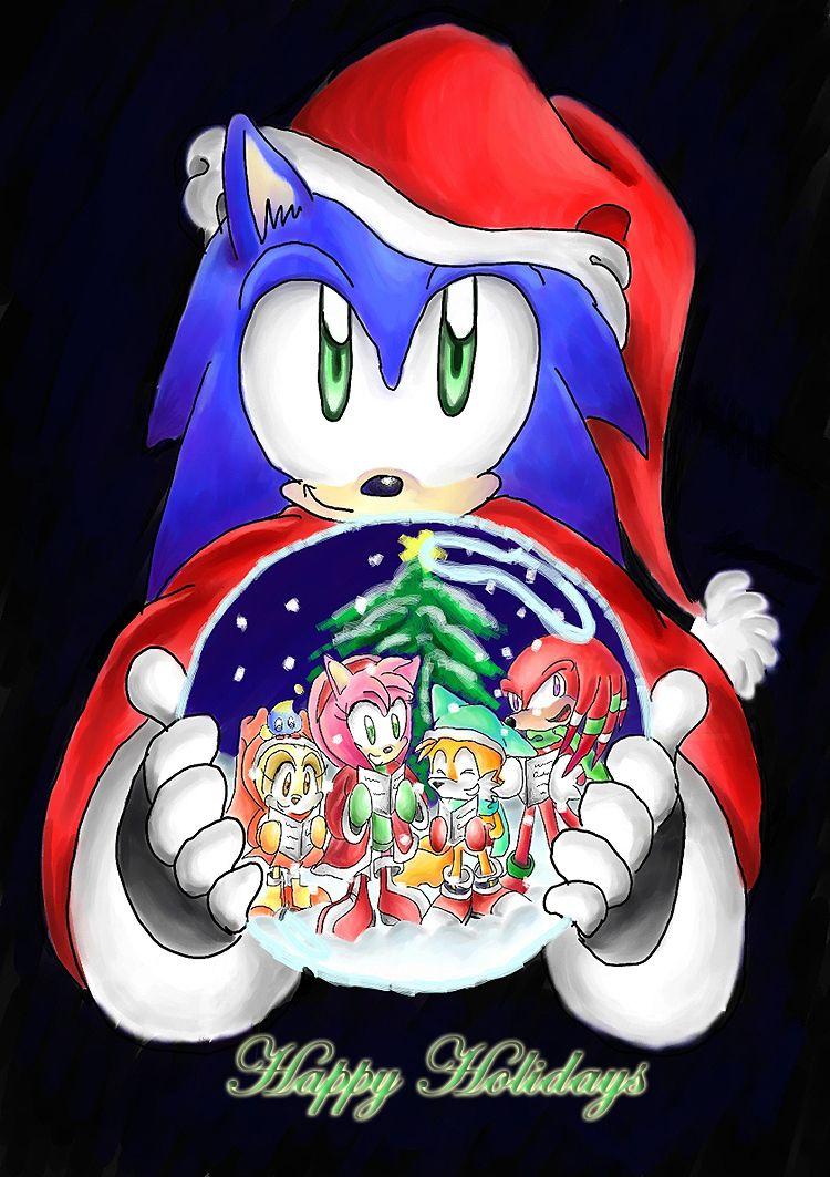 Hedgehogs Cant Swim TOP 10 OFFICIAL SONIC CHRISTMAS IMAGES