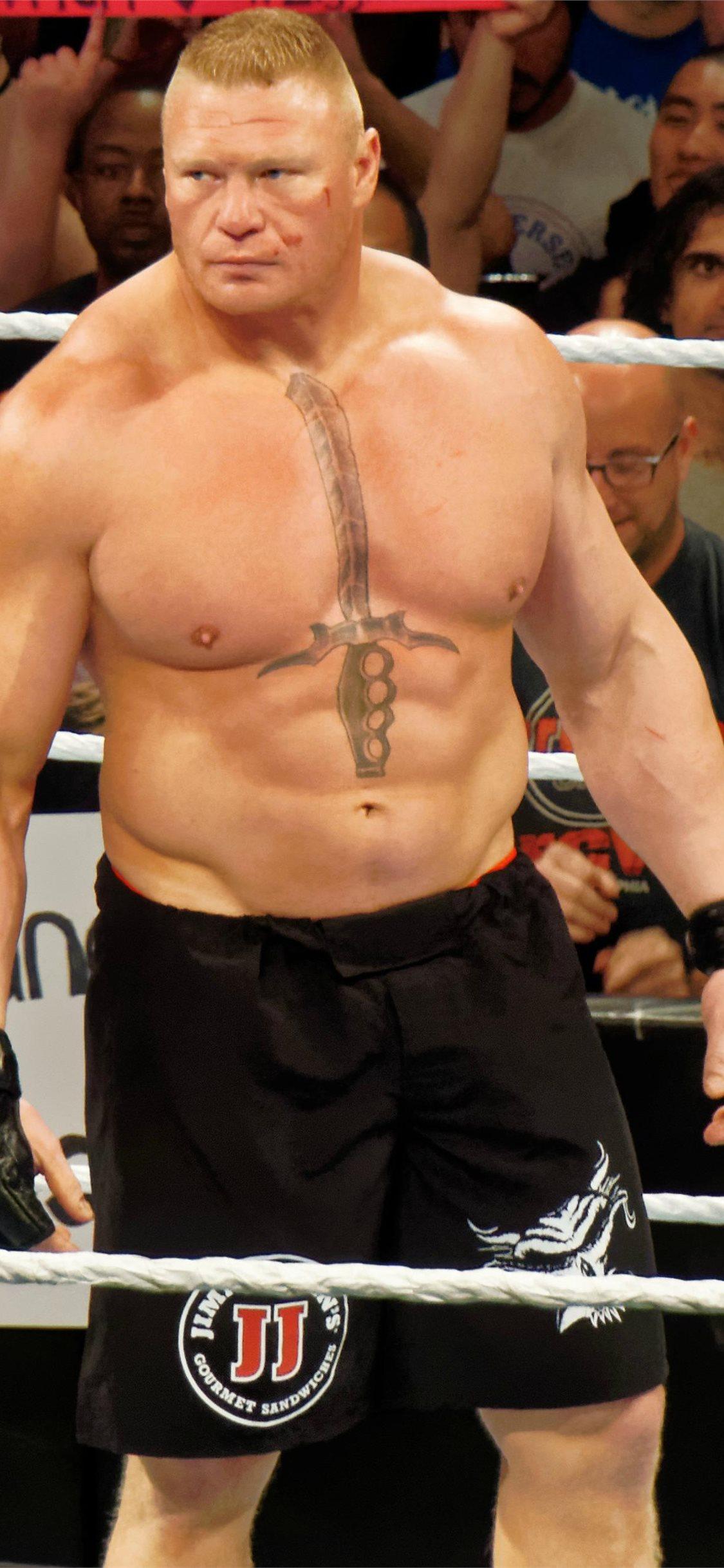 1125x2436 Best Brock lesnar iPhone HD Wallpaper