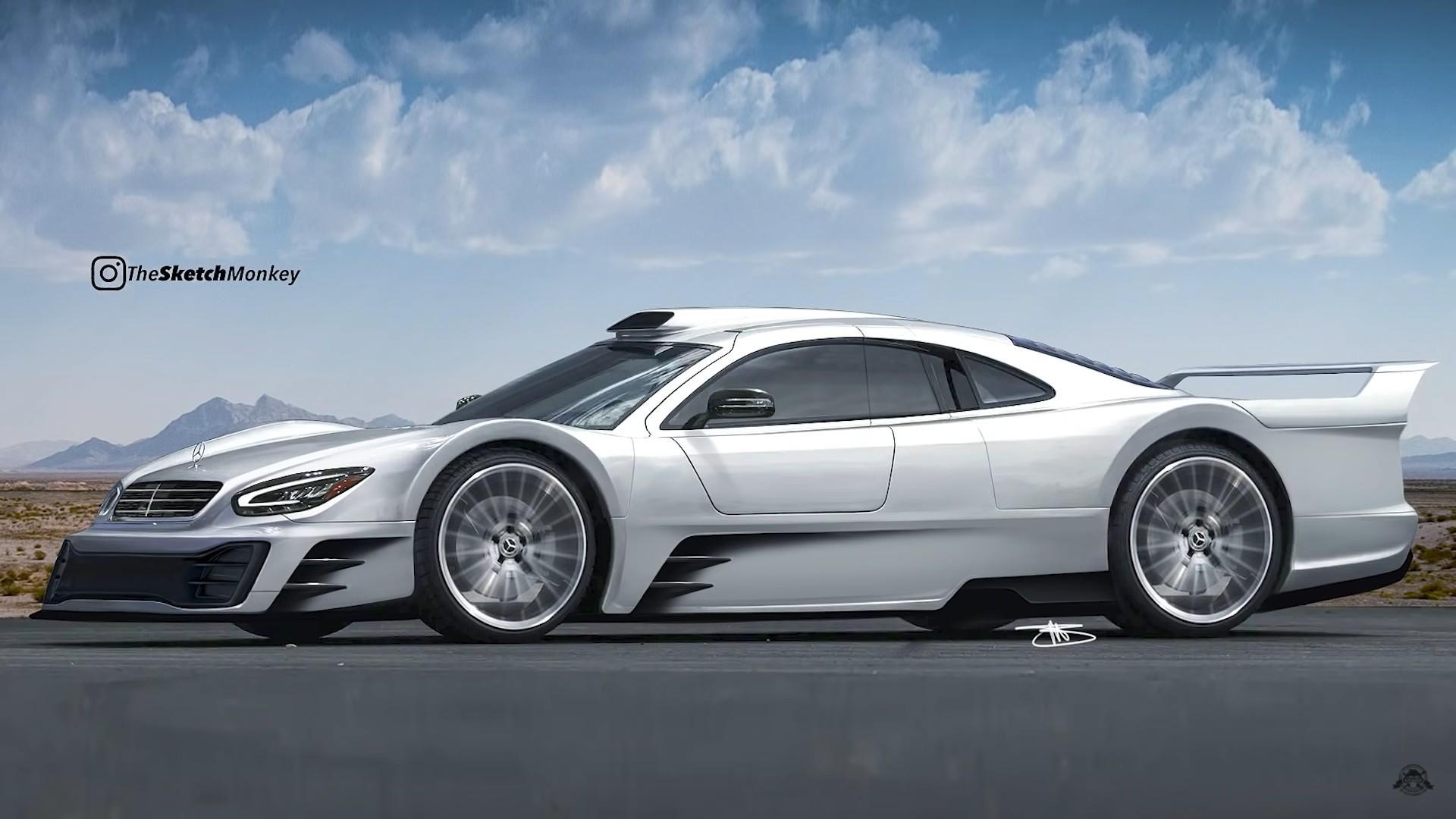 1920x1080 Mercedes Benz CLK GTR Gets Modernized, Legend Still Looks Ready To Rip The Track