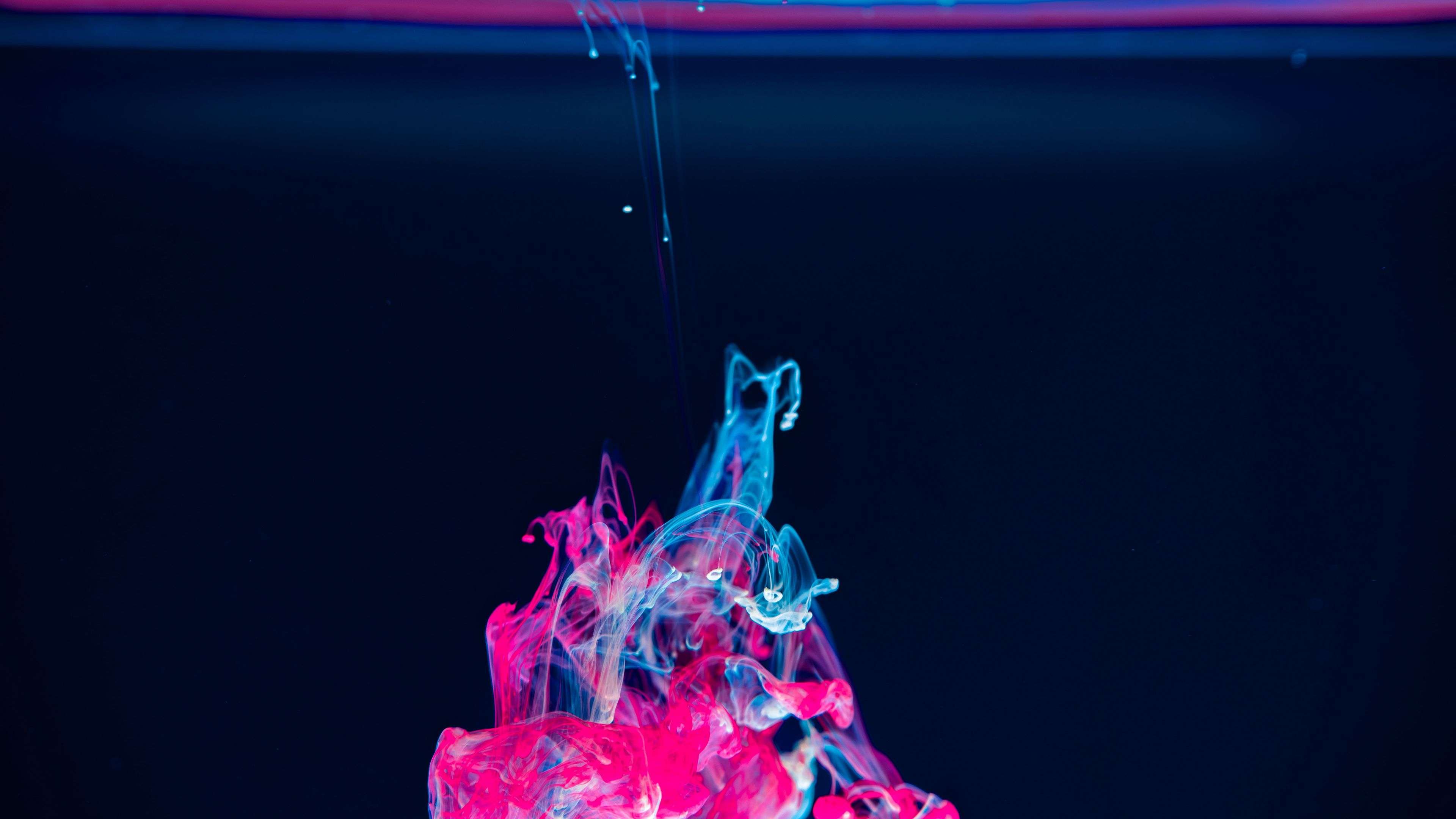 3840x2160 Pink Blue 4k Desktop Wallpaper