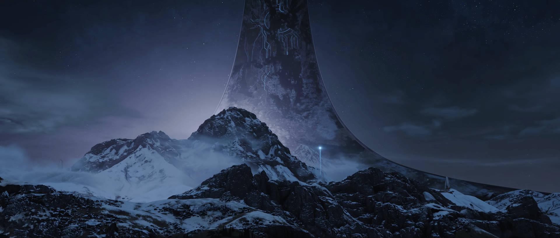 1920x818 Download Master Chief Returns in 'Halo Infinite' Wallpaper
