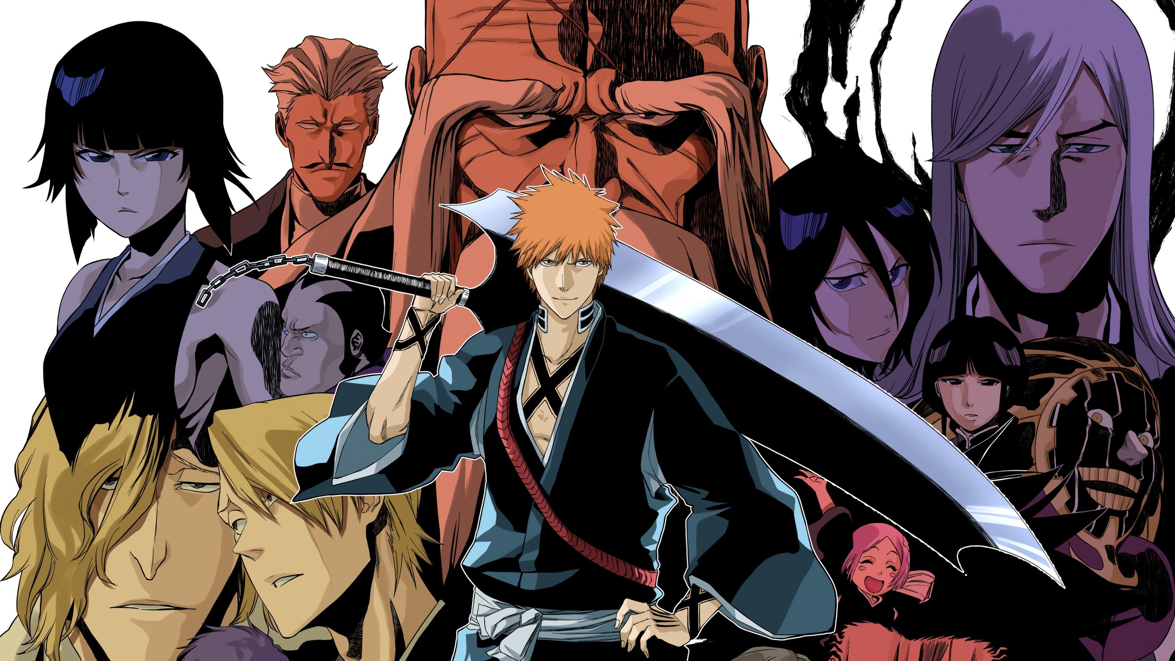 3840x2160 Bleach Thousand Year Blood War Anime Wallpaper 4K for Desktop