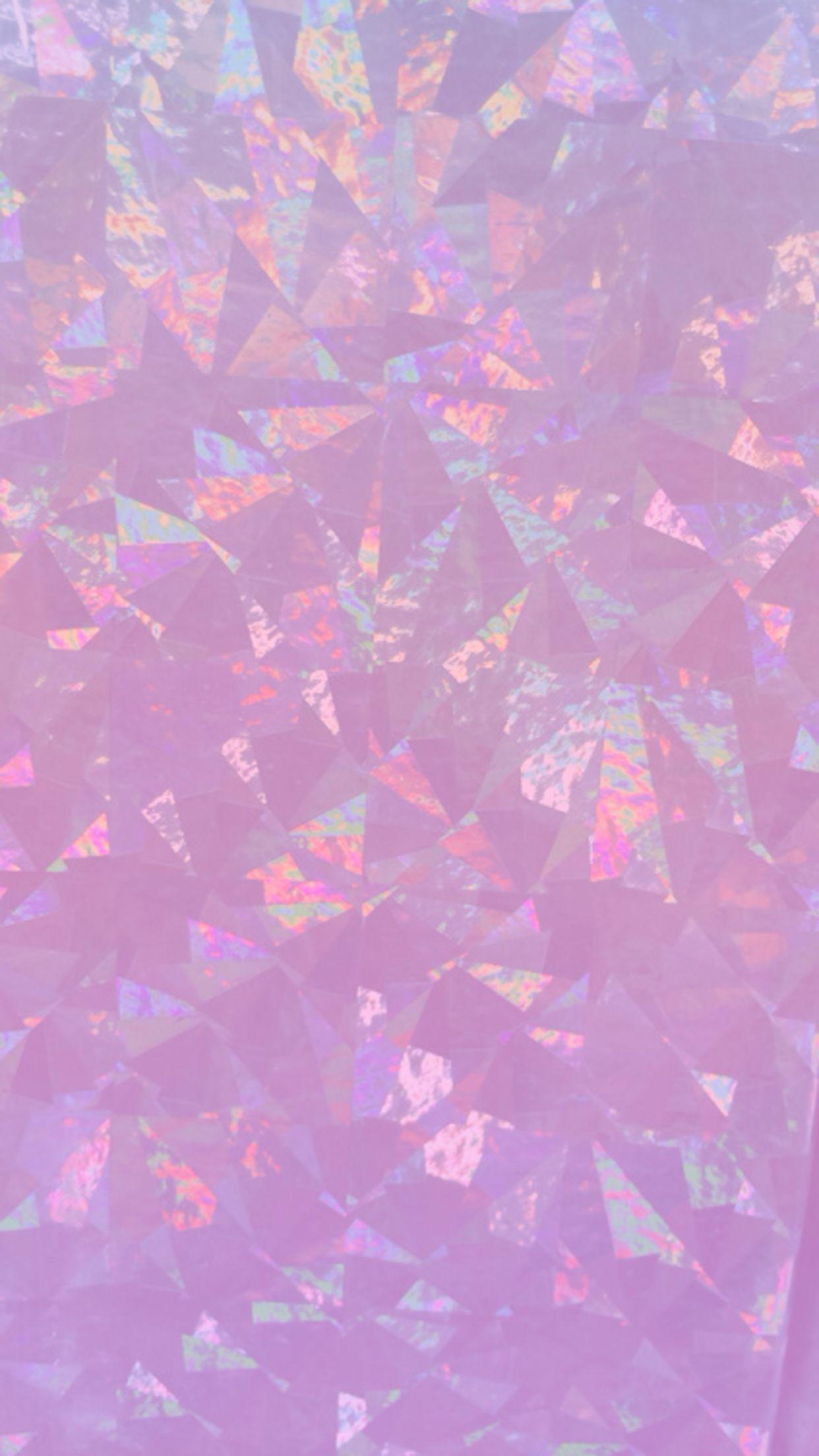 1242x2208 Iridescent Holographic Wallpaper, iPhone, Android, HD, Background