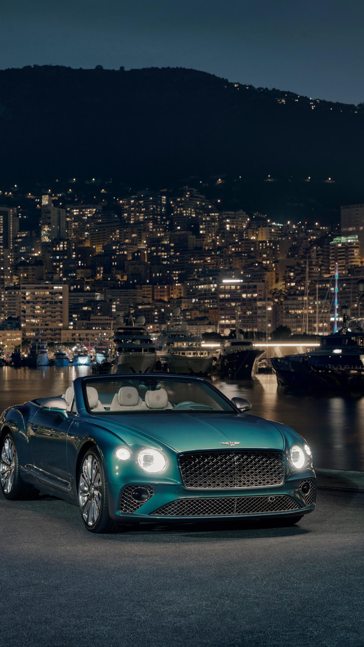 1242x2208 Bentley Continental GT V8 Convertible Wallpaper 4K, Cars