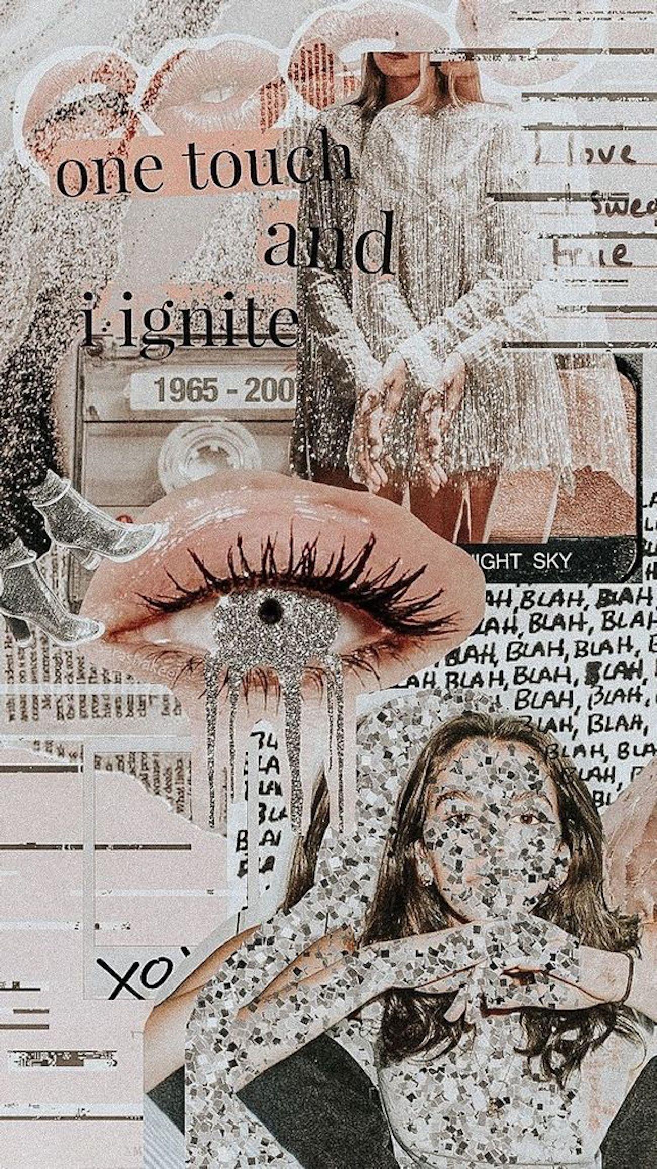 1300x2312 Collage Art Wallpaper