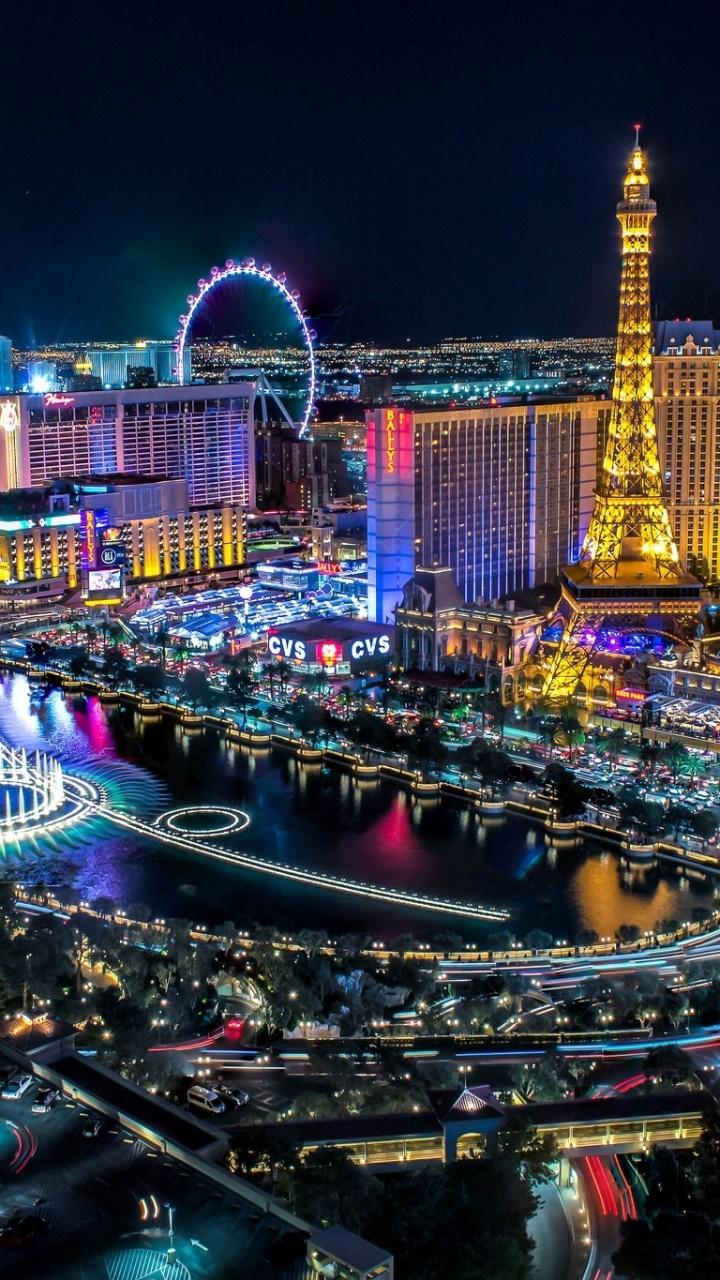 720x1280 Wallpaper / Man Made Las Vegas Phone Wallpaper, Building, Night, City, USA, Light, 720x1280 free download