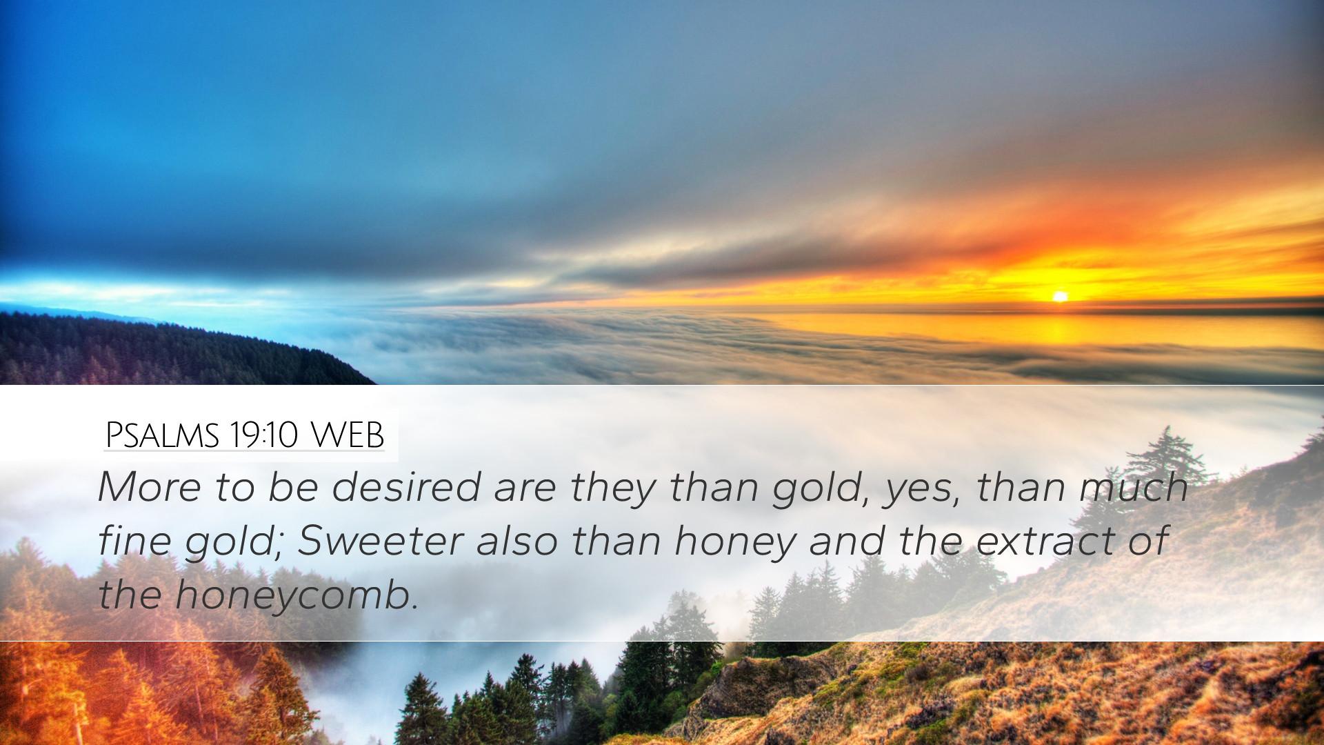 1920x1080 Psalms 19:10 WEB Desktop Wallpaper to be desired are they than gold, yes, than