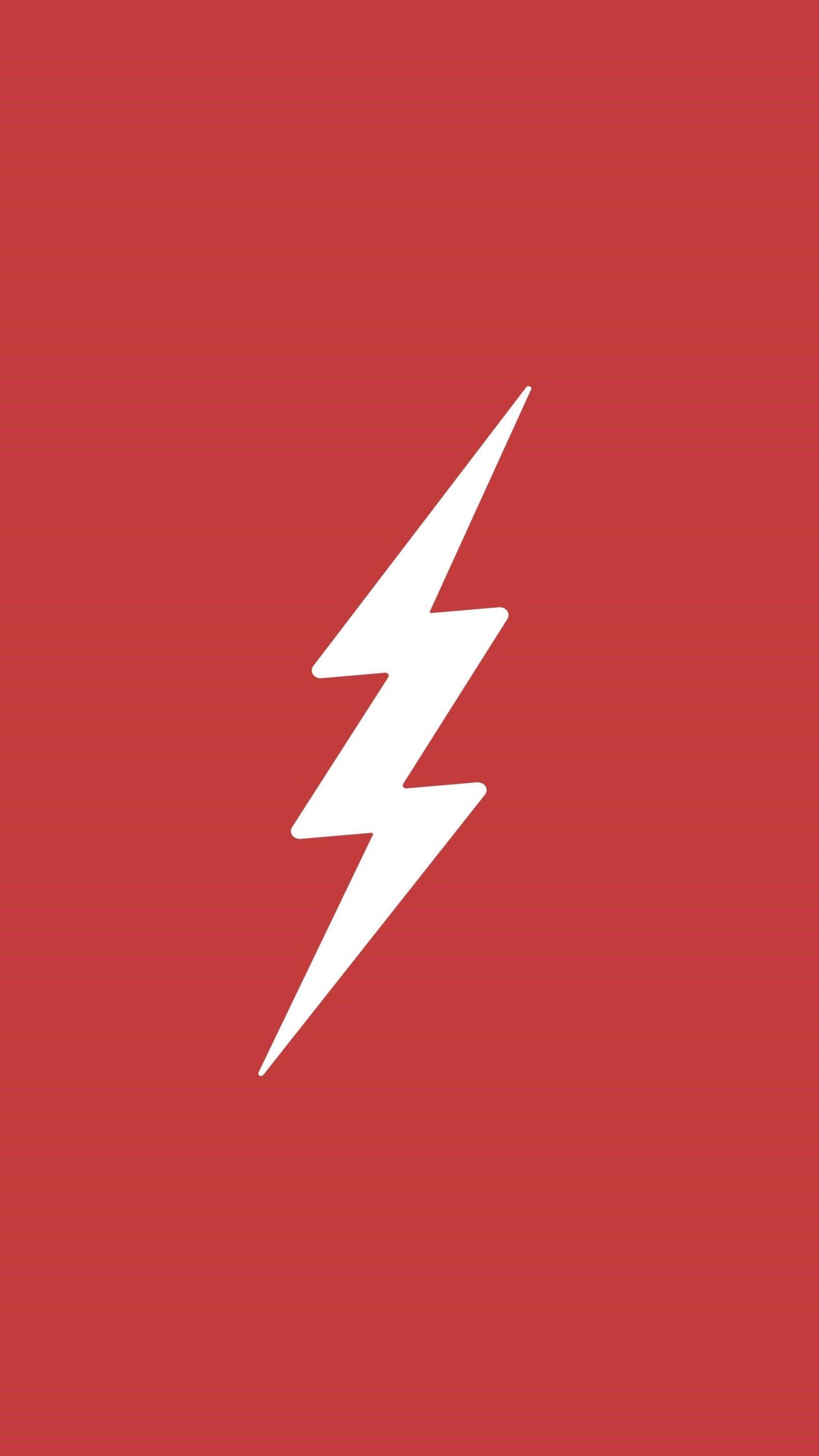 2160x3840 Misc #Flash Logo Minimalism #wallpaper. Papel de parede flash, Super herói, Wallpaper