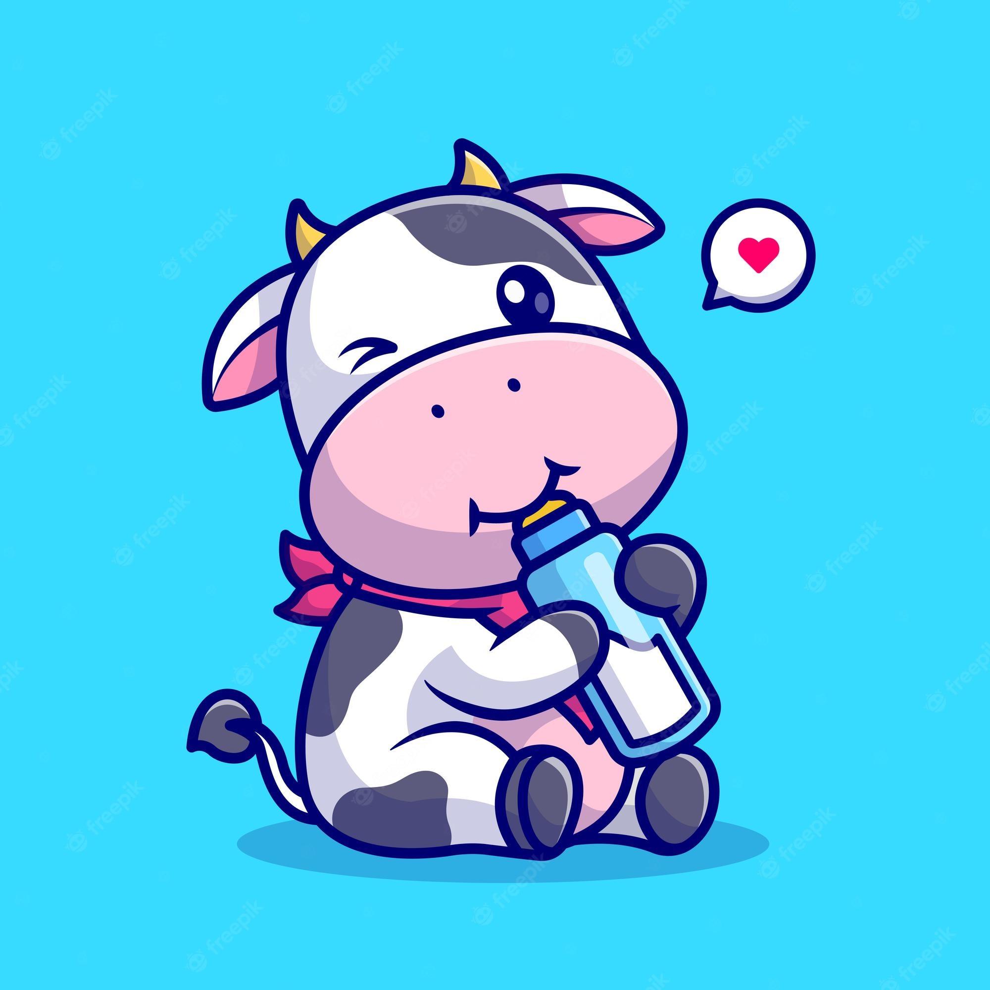 Cartoon Cows Wallpapers - Top Free Cartoon Cows Backgrounds ...